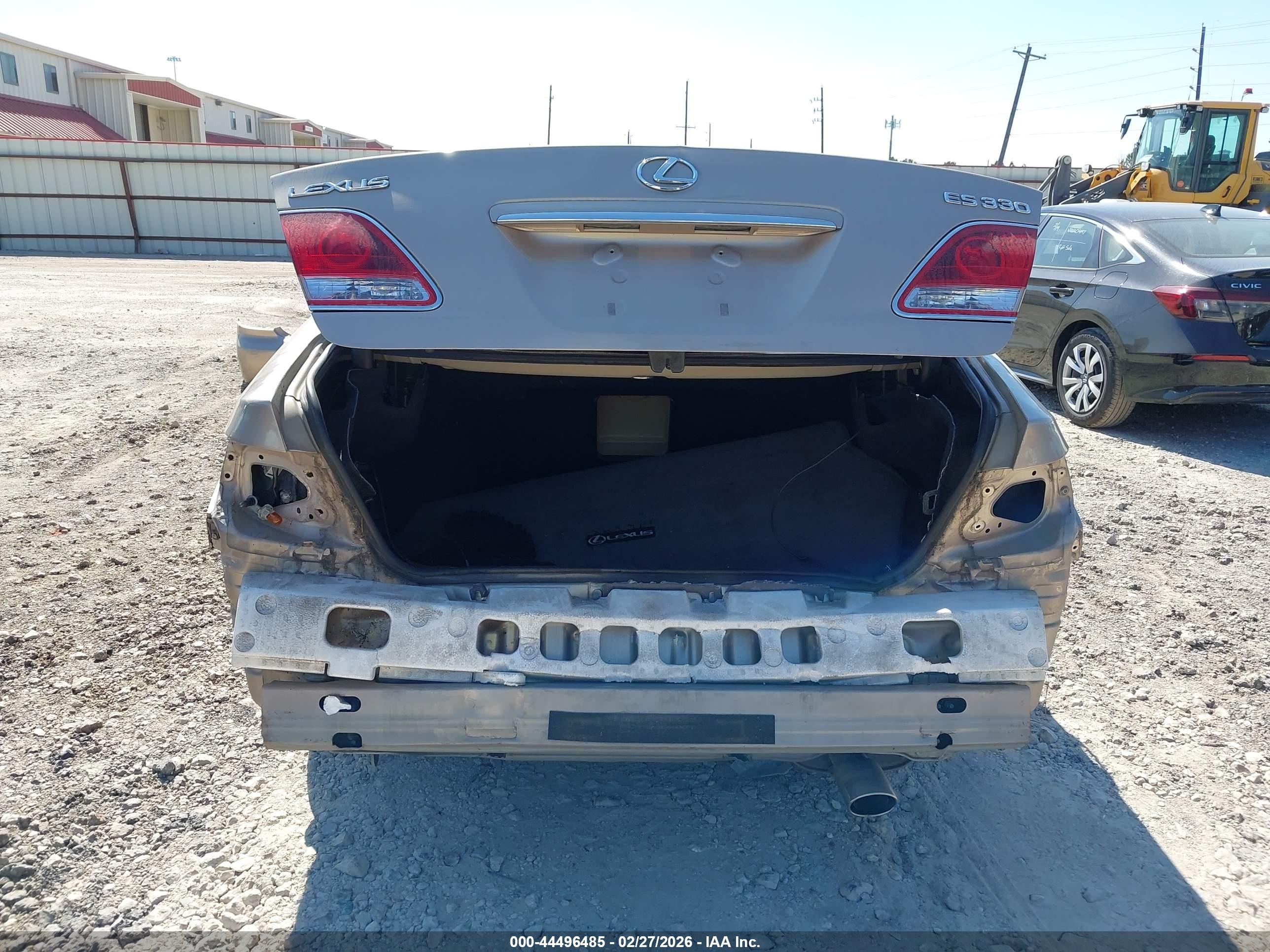 2006 Lexus Es 330   Gold vin: JTHBA30G465167301
