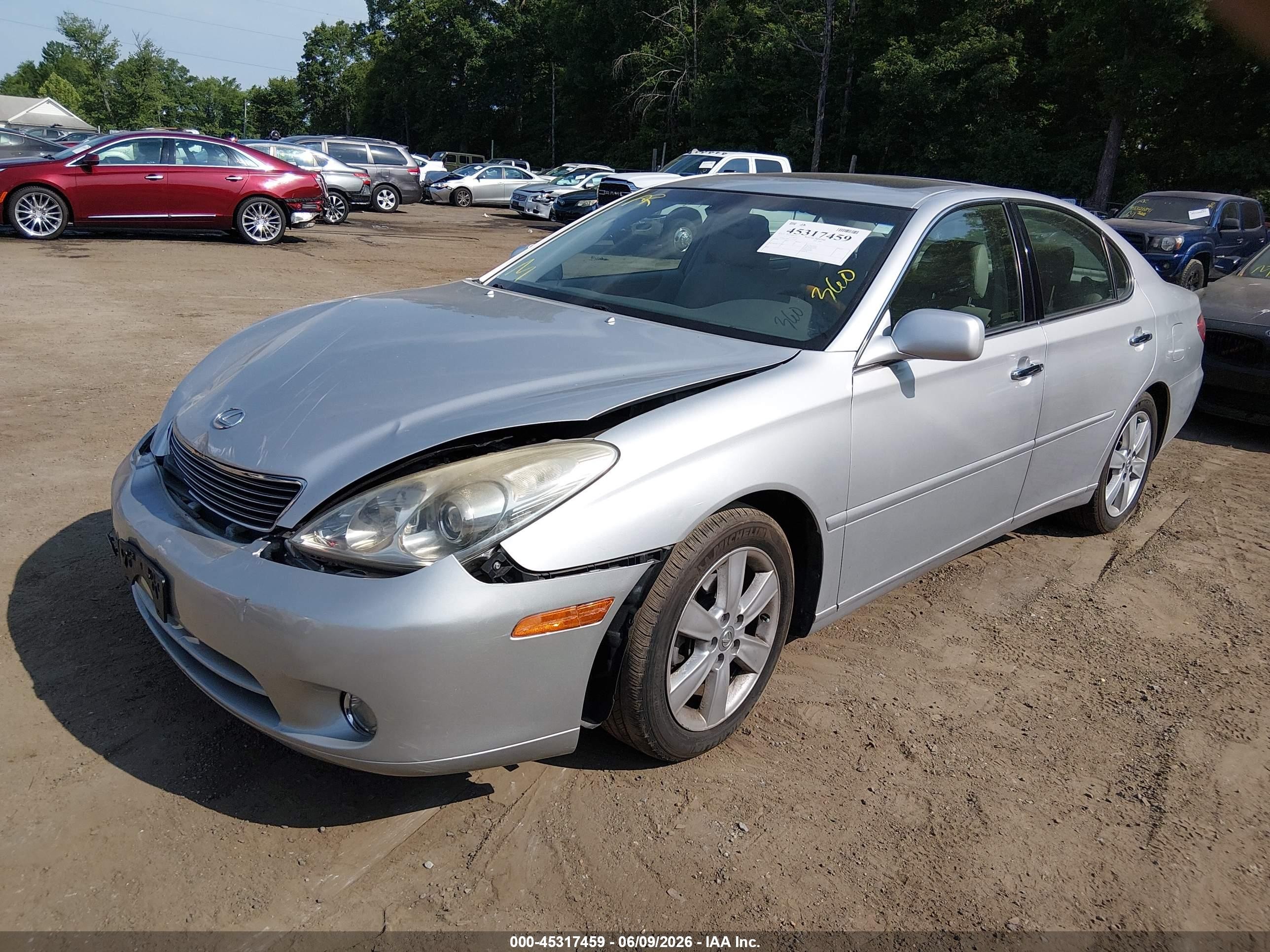 2006 Lexus Es 330   Silver vin: JTHBA30G465171719
