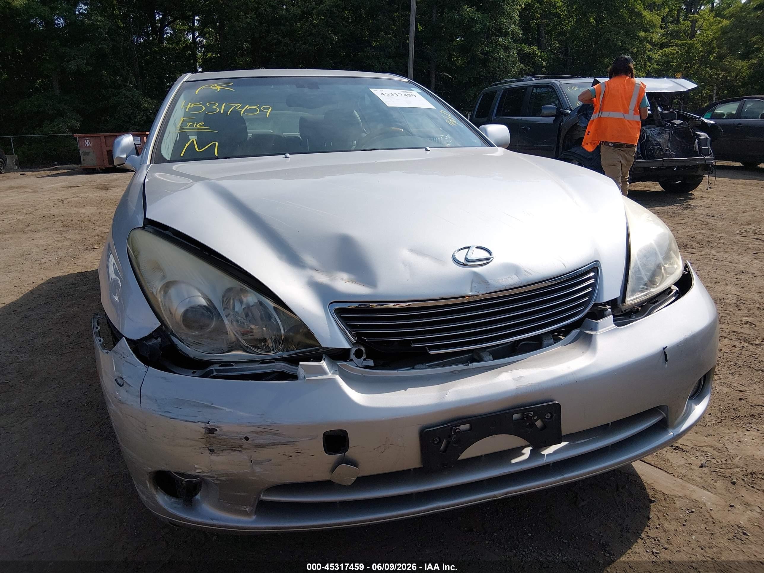 2006 Lexus Es 330   Silver vin: JTHBA30G465171719