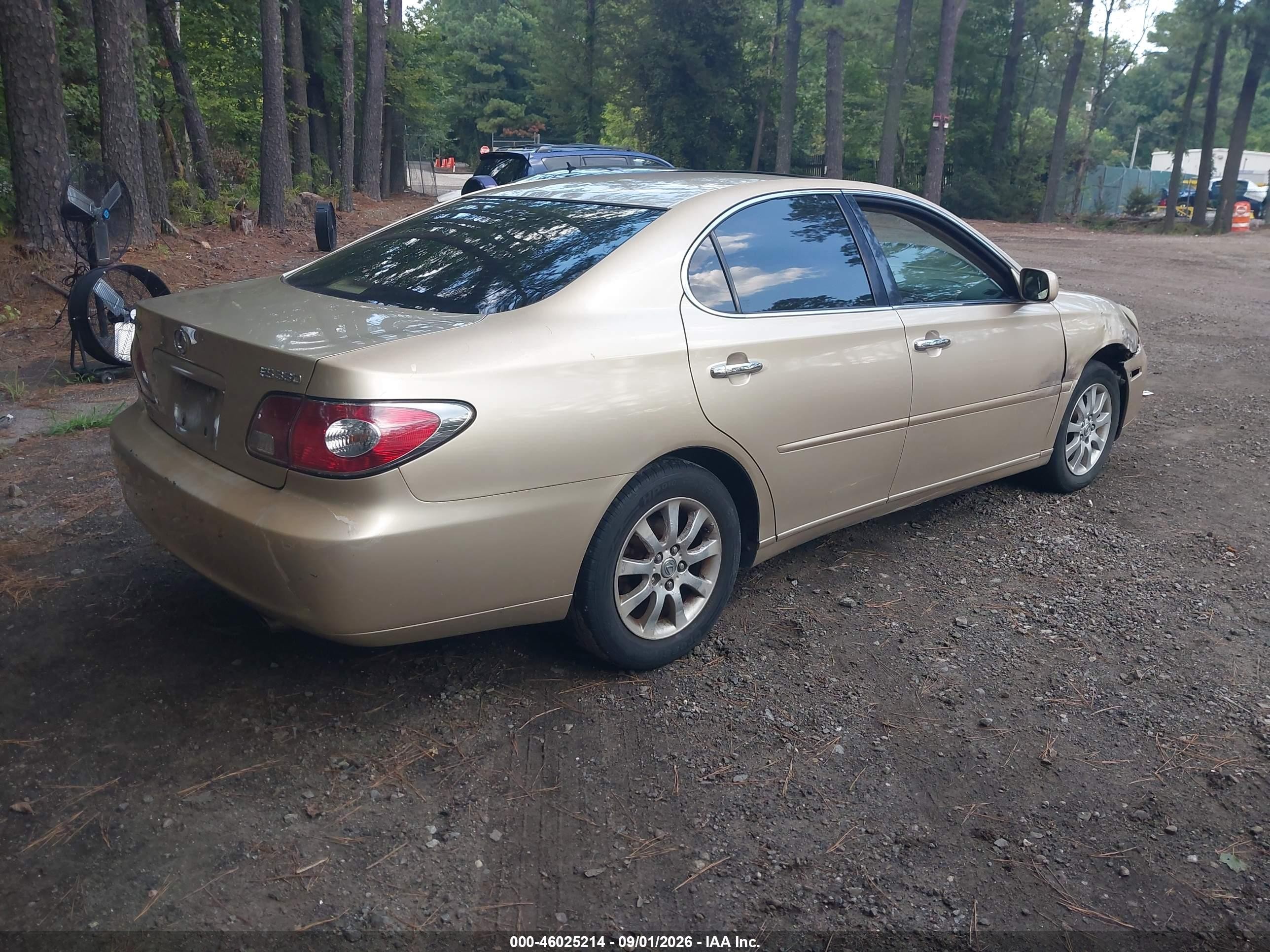2004 Lexus Es 330 Gold vin: JTHBA30G540013884