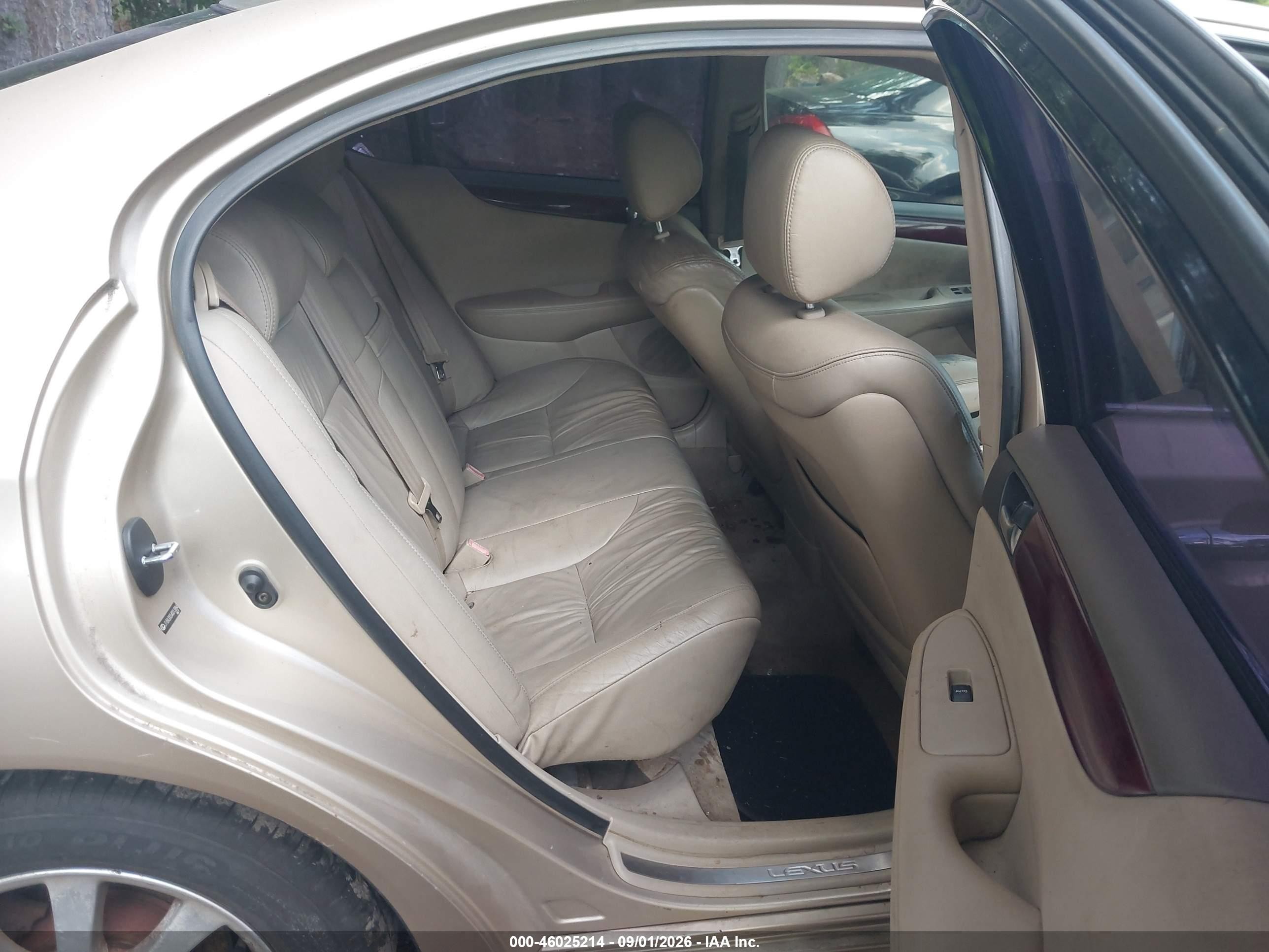 2004 Lexus Es 330 Gold vin: JTHBA30G540013884