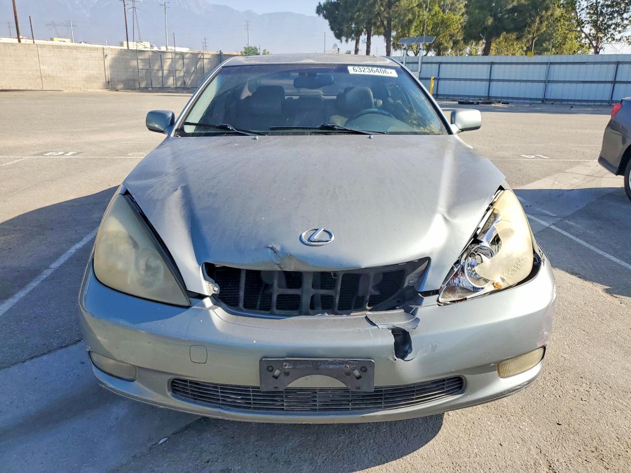 2004 Lexus Es 330 Серебряный vin: JTHBA30G540015666