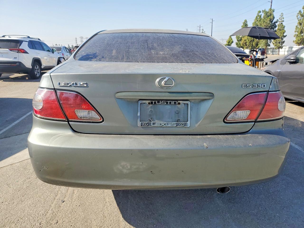 2004 Lexus Es 330 Серебряный vin: JTHBA30G540015666