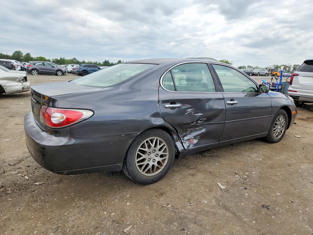 2004 Lexus Es 330 Gray vin: JTHBA30G545045060