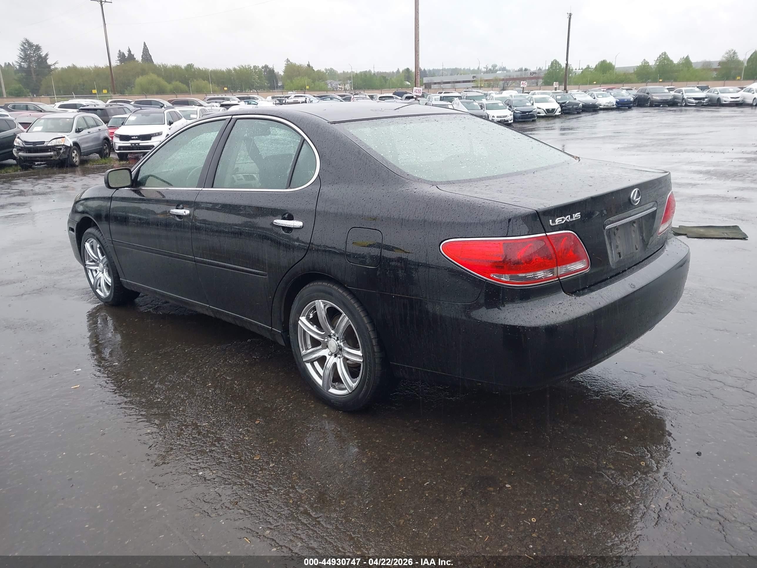 2005 Lexus Es 330   Black vin: JTHBA30G550024210