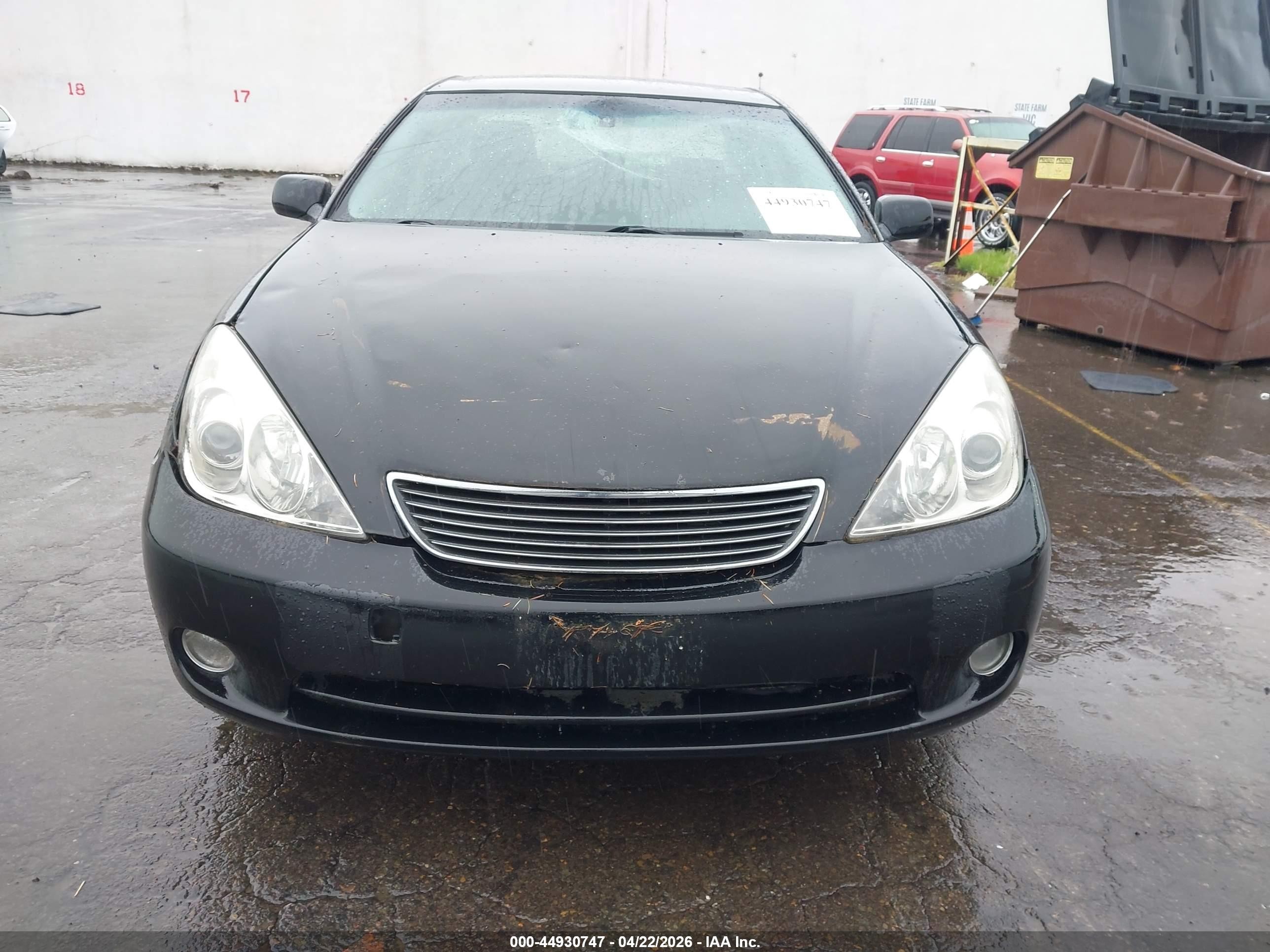 2005 Lexus Es 330   Black vin: JTHBA30G550024210