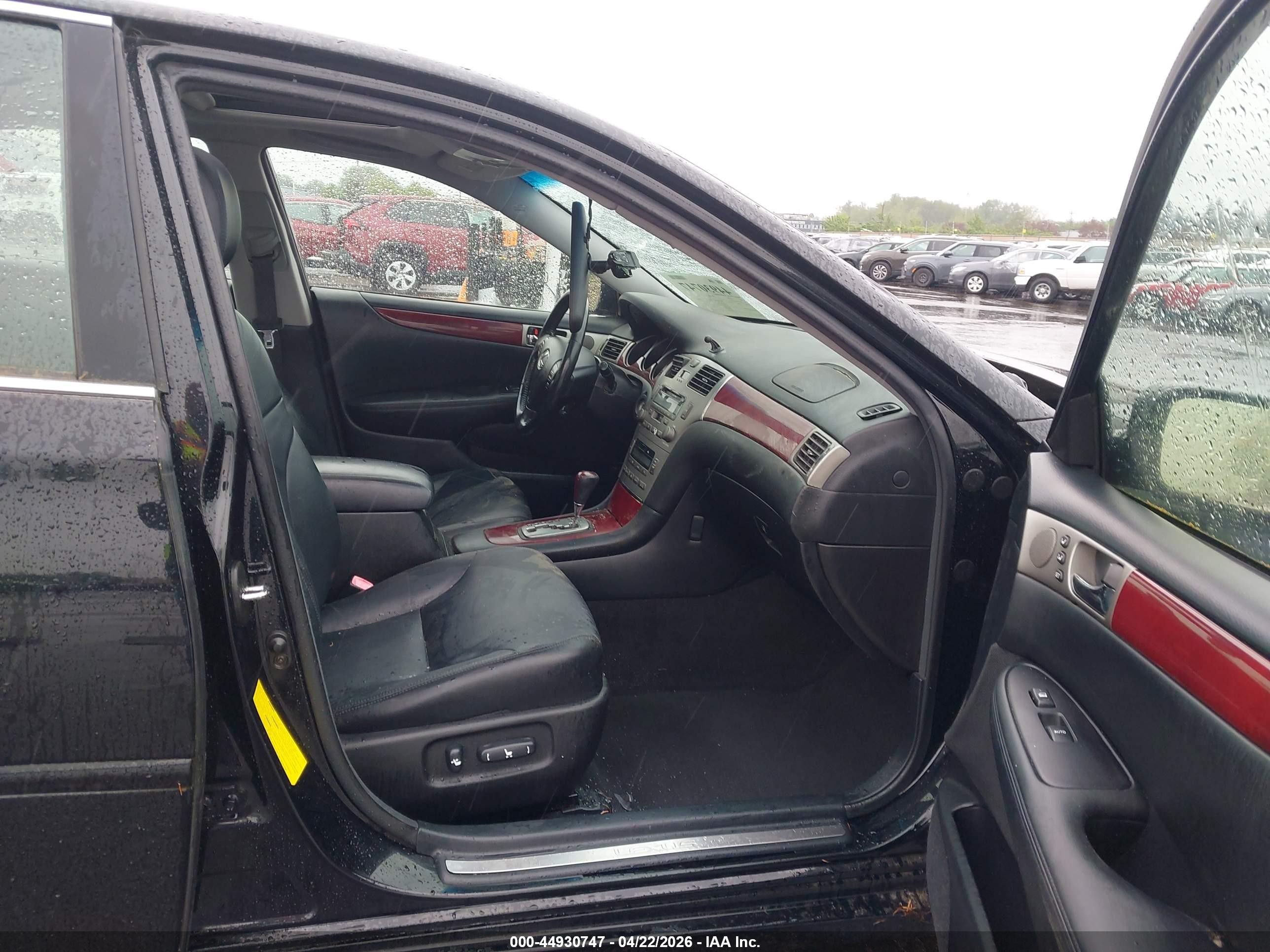 2005 Lexus Es 330   Black vin: JTHBA30G550024210