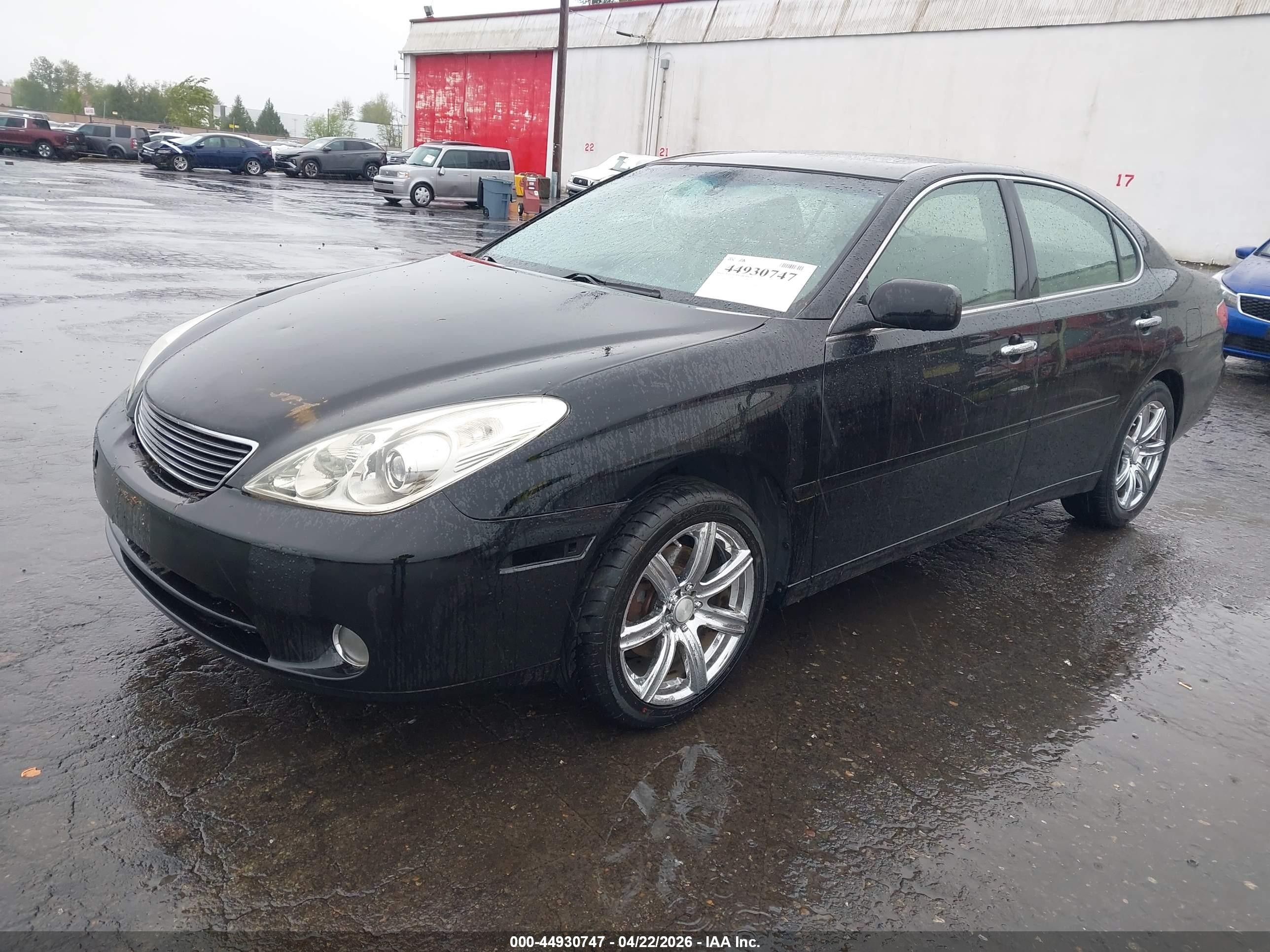 2005 Lexus Es 330   Black vin: JTHBA30G550024210