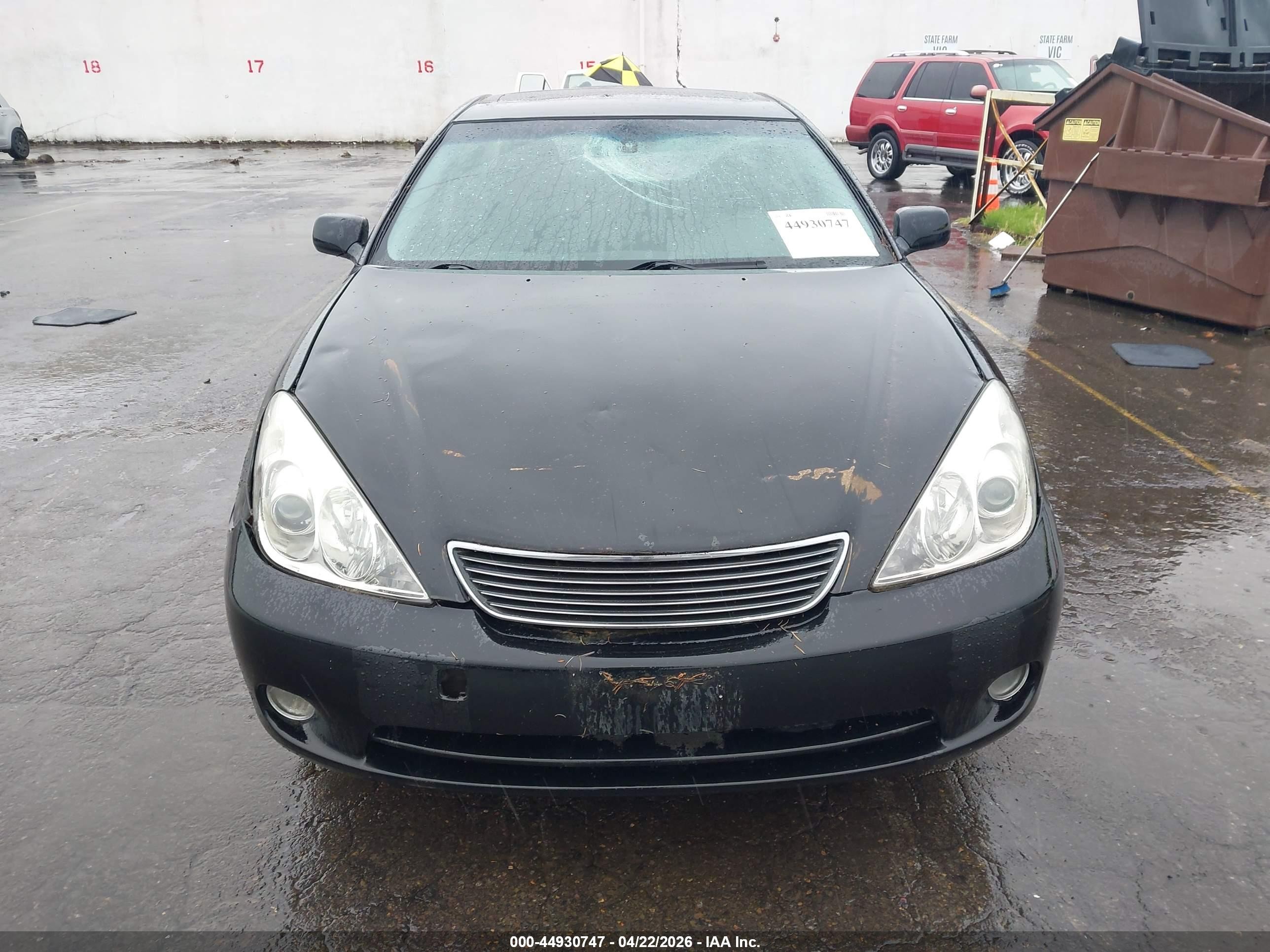 2005 Lexus Es 330   Black vin: JTHBA30G550024210