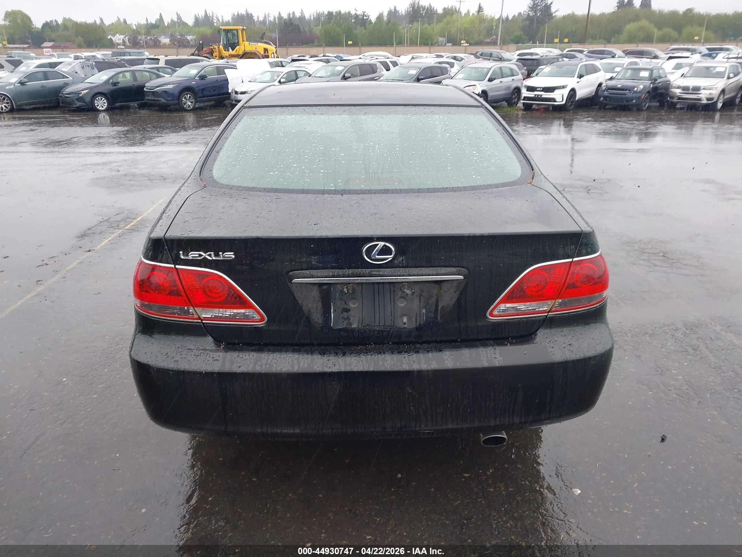 2005 Lexus Es 330   Black vin: JTHBA30G550024210