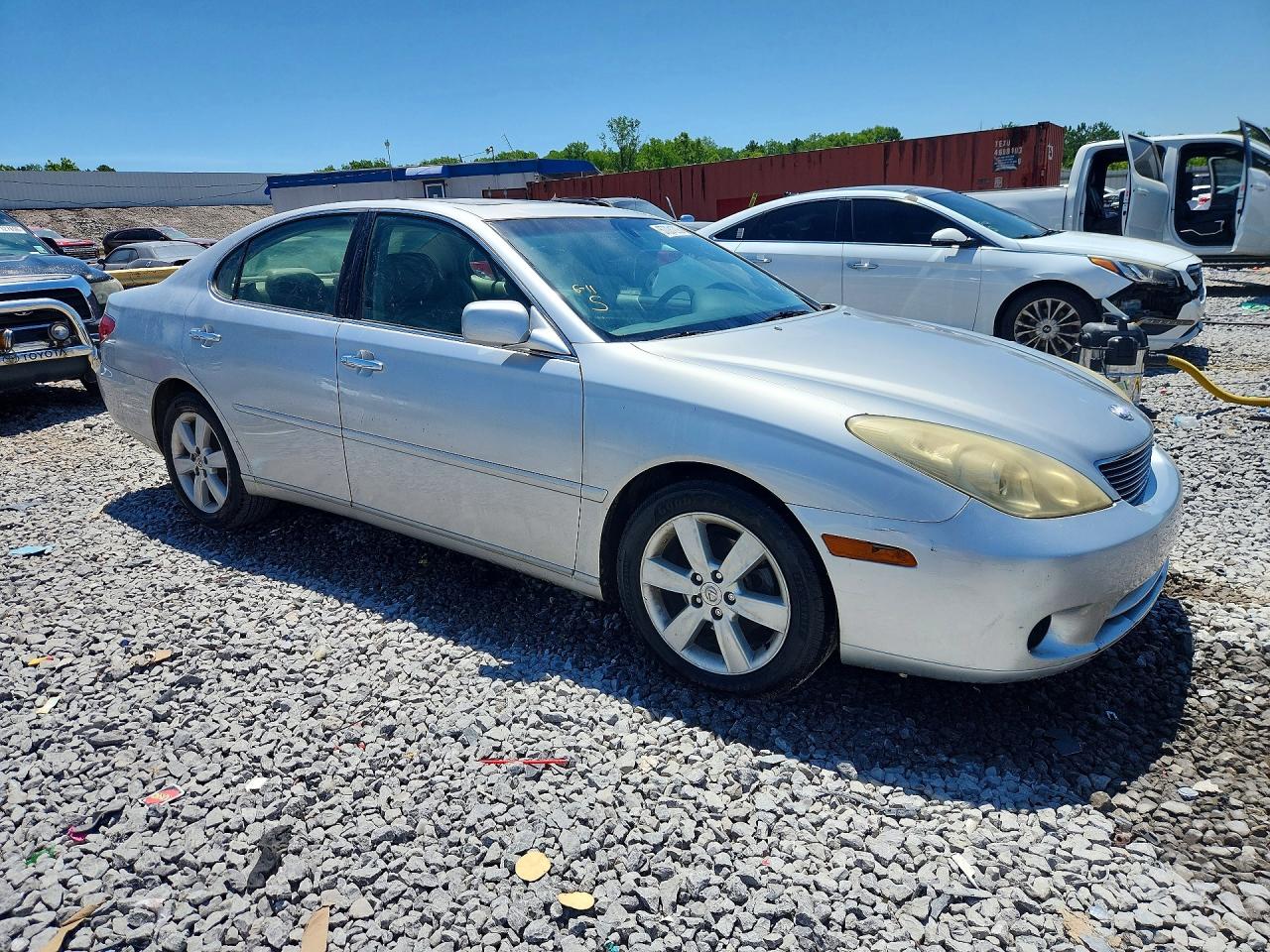 2005 Lexus Es 330 Silver vin: JTHBA30G555096432