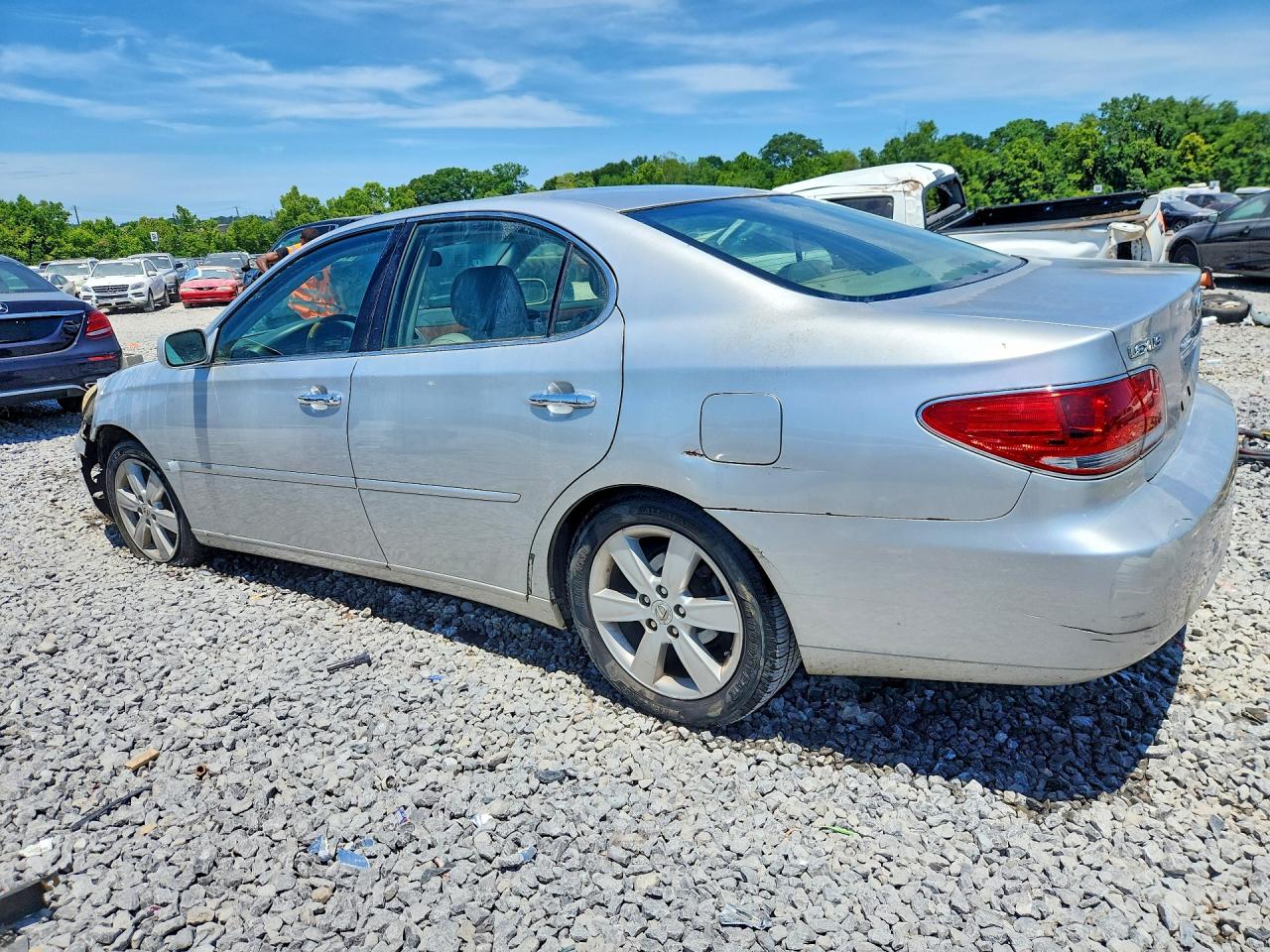 2005 Lexus Es 330 Silver vin: JTHBA30G555096432