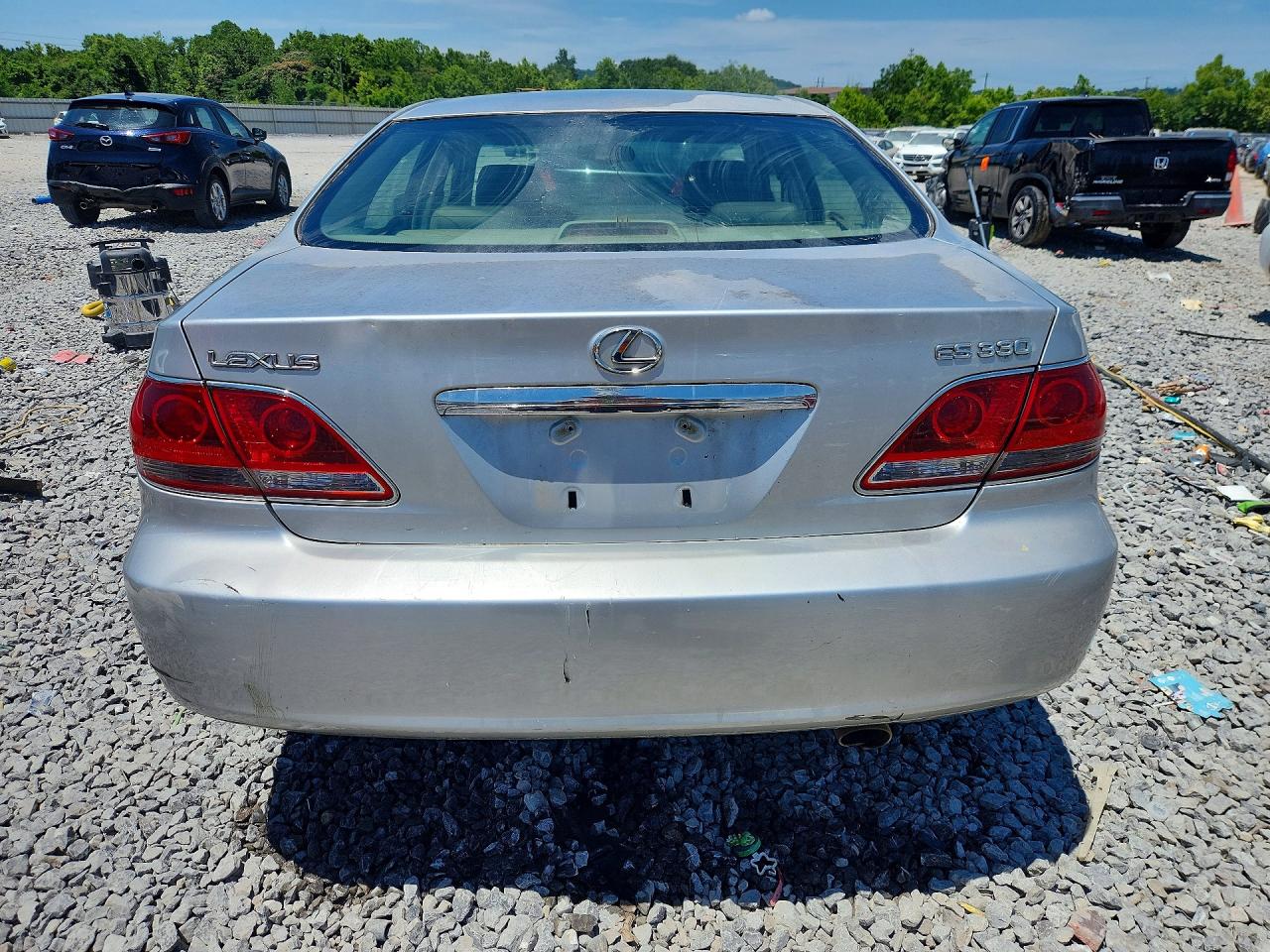 2005 Lexus Es 330 Silver vin: JTHBA30G555096432