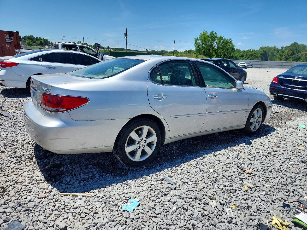 2005 Lexus Es 330 Silver vin: JTHBA30G555096432