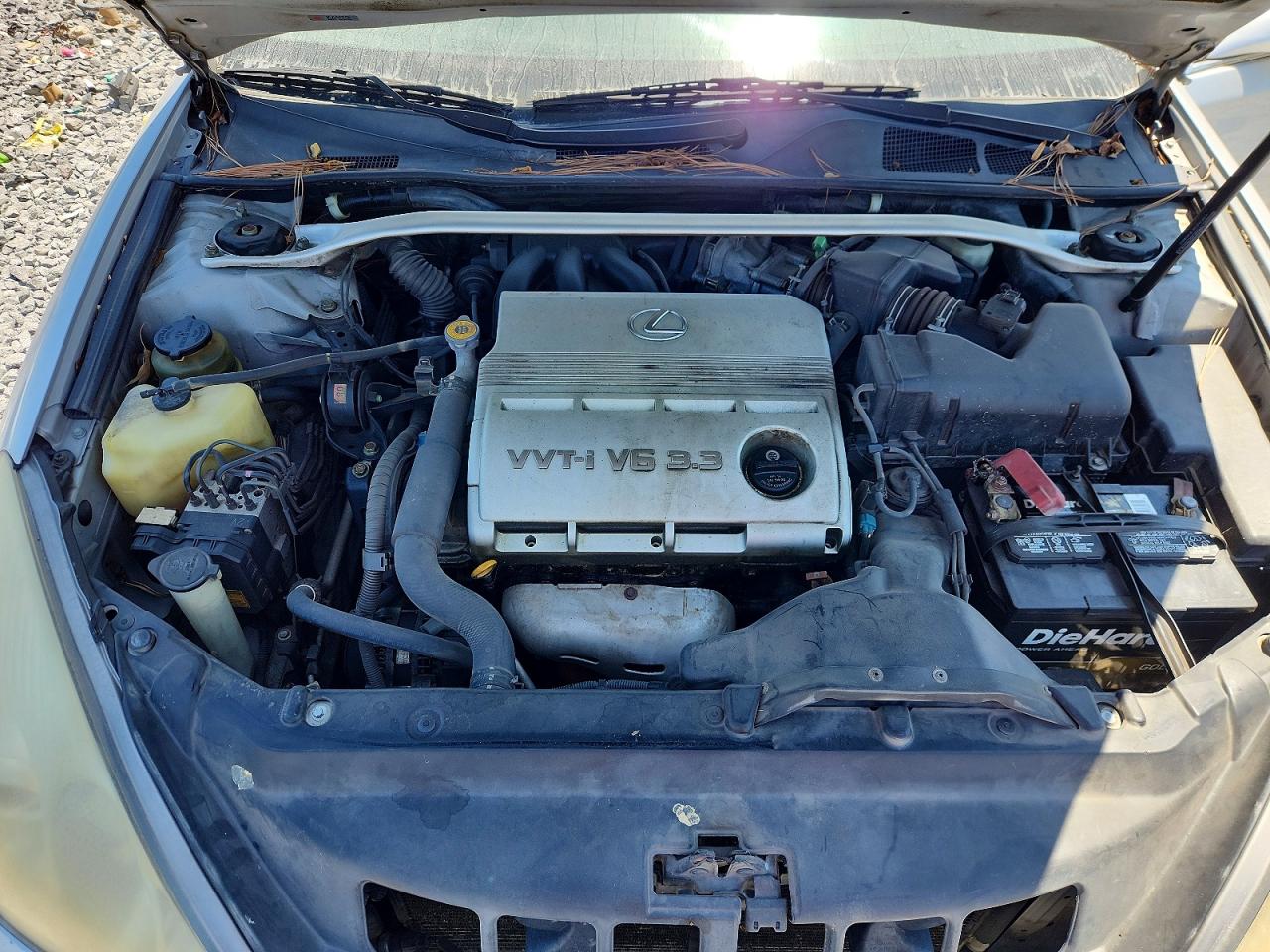 2005 Lexus Es 330 Silver vin: JTHBA30G555096432