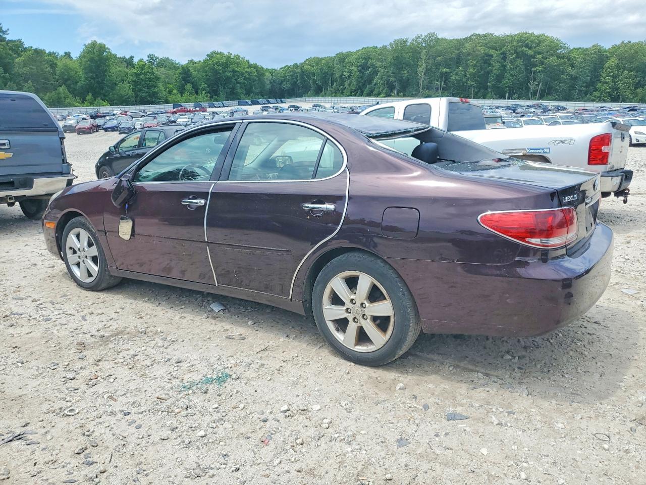 2005 Lexus Es 330 Burgundy vin: JTHBA30G555098973