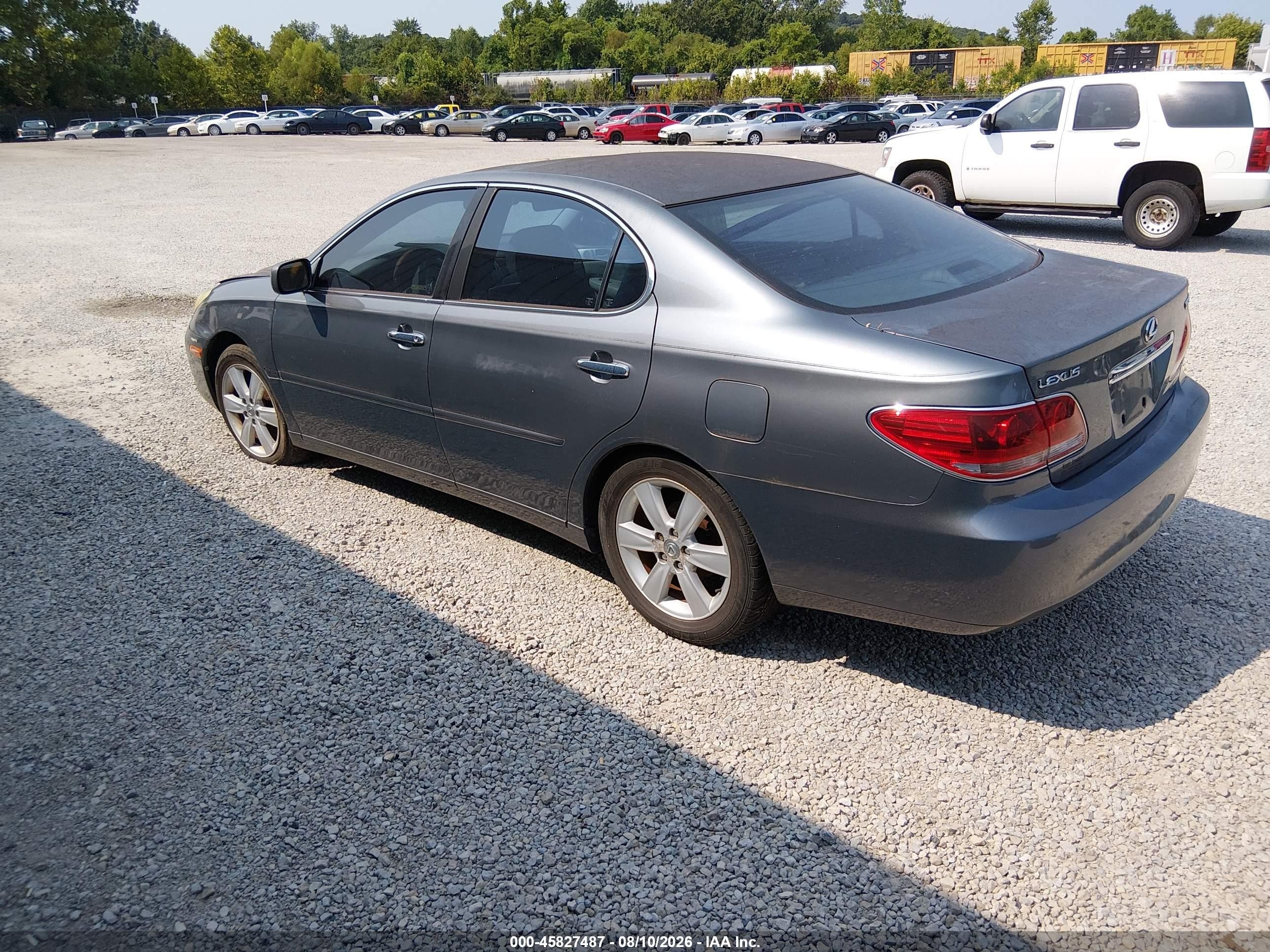 2005 Lexus Es 330 Gray vin: JTHBA30G555104206