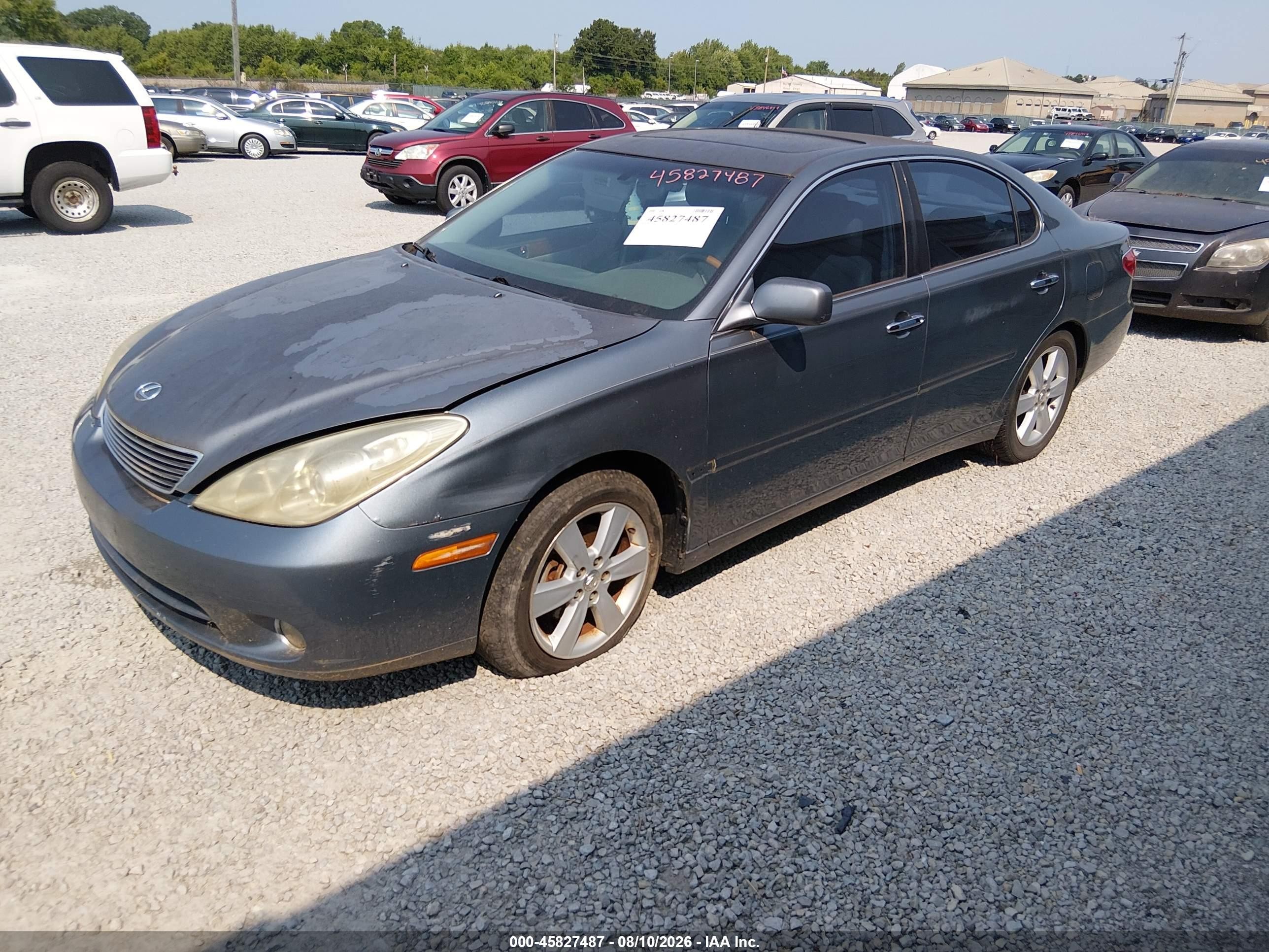 2005 Lexus Es 330 Gray vin: JTHBA30G555104206