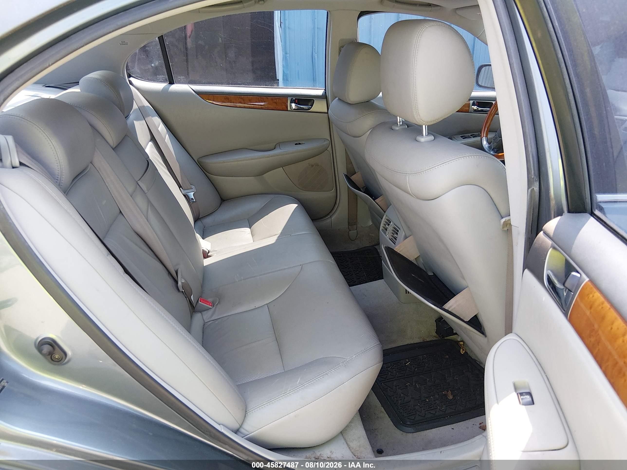 2005 Lexus Es 330 Gray vin: JTHBA30G555104206
