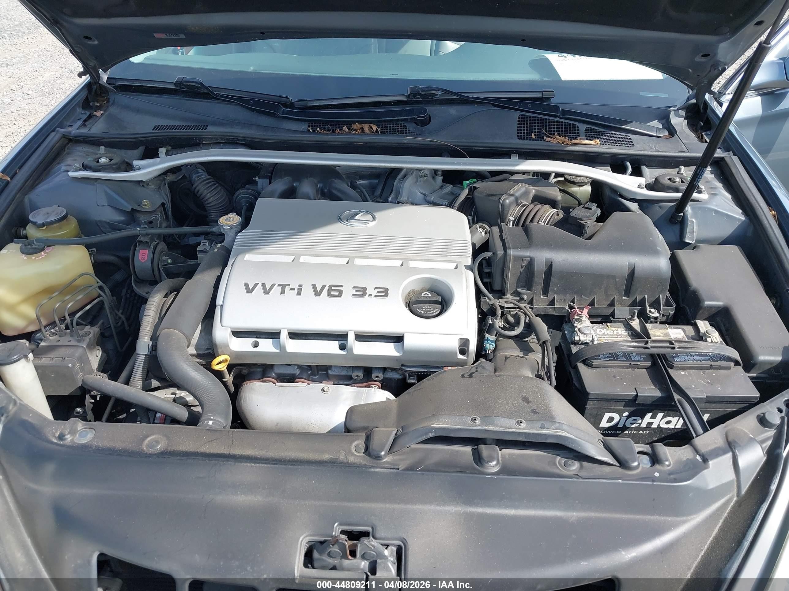 2005 Lexus Es 330   Green vin: JTHBA30G555105341