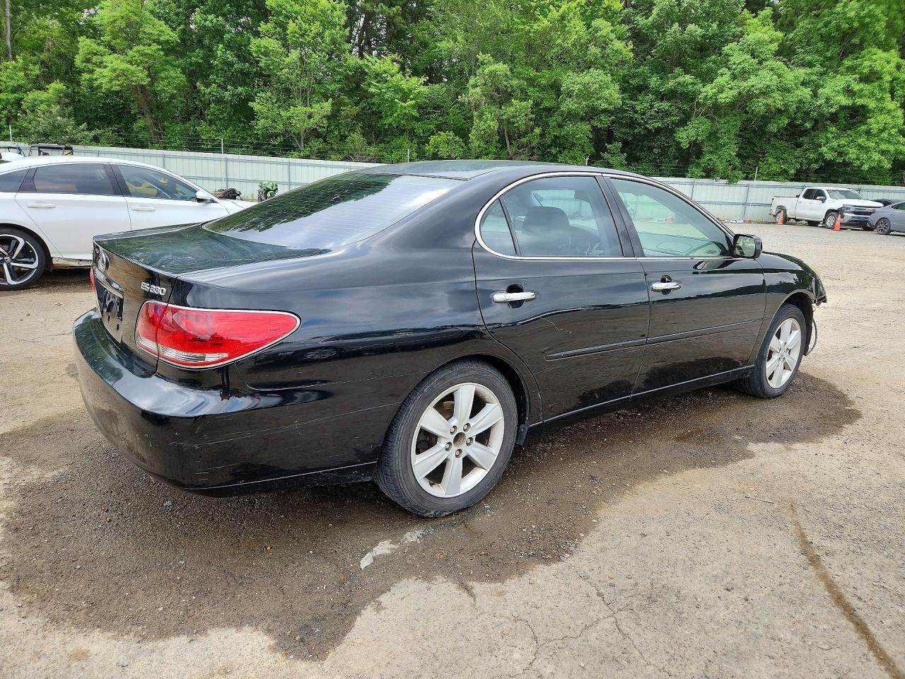 2005 Lexus Es 330 Black vin: JTHBA30G555110569