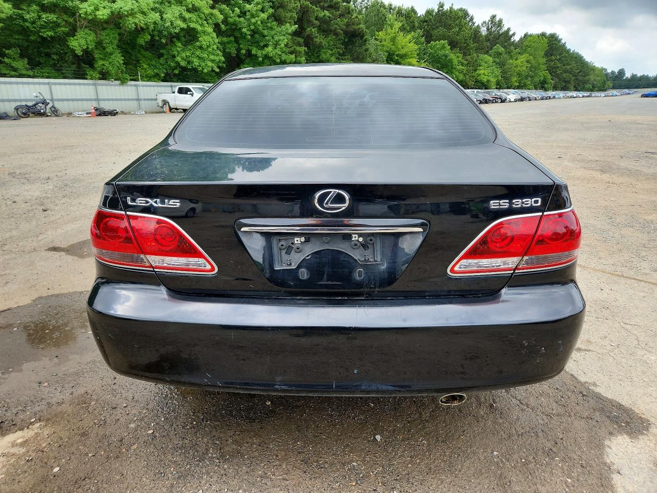 2005 Lexus Es 330 Black vin: JTHBA30G555110569