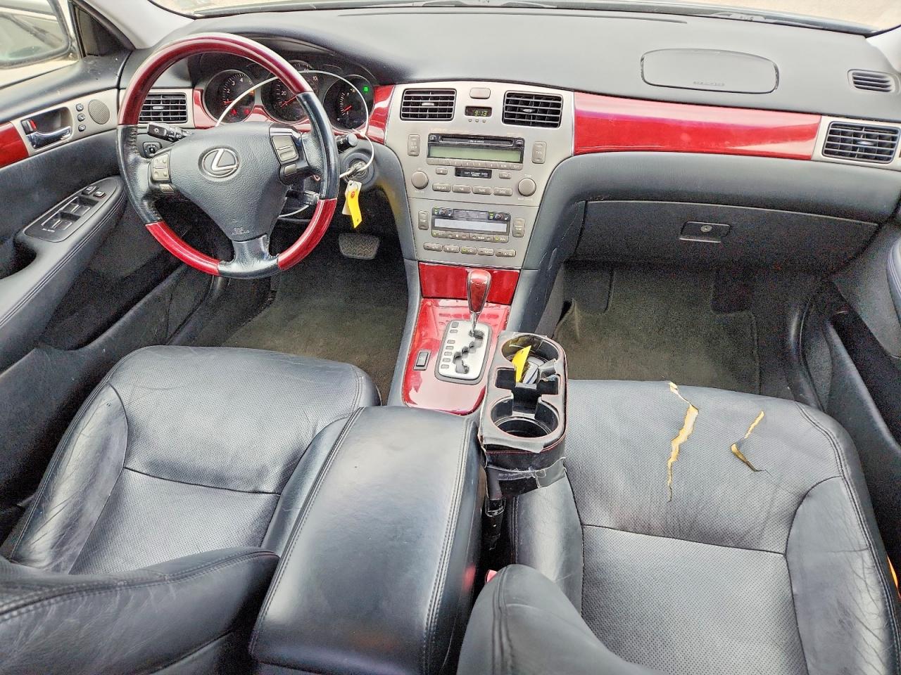 2005 Lexus Es 330 Black vin: JTHBA30G555110569