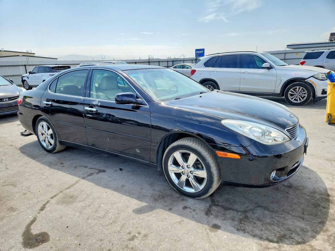 2005 Lexus Es 330 Black vin: JTHBA30G555133401