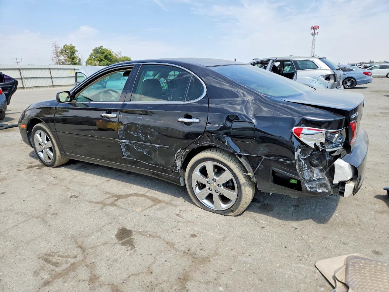 2005 Lexus Es 330 Black vin: JTHBA30G555133401
