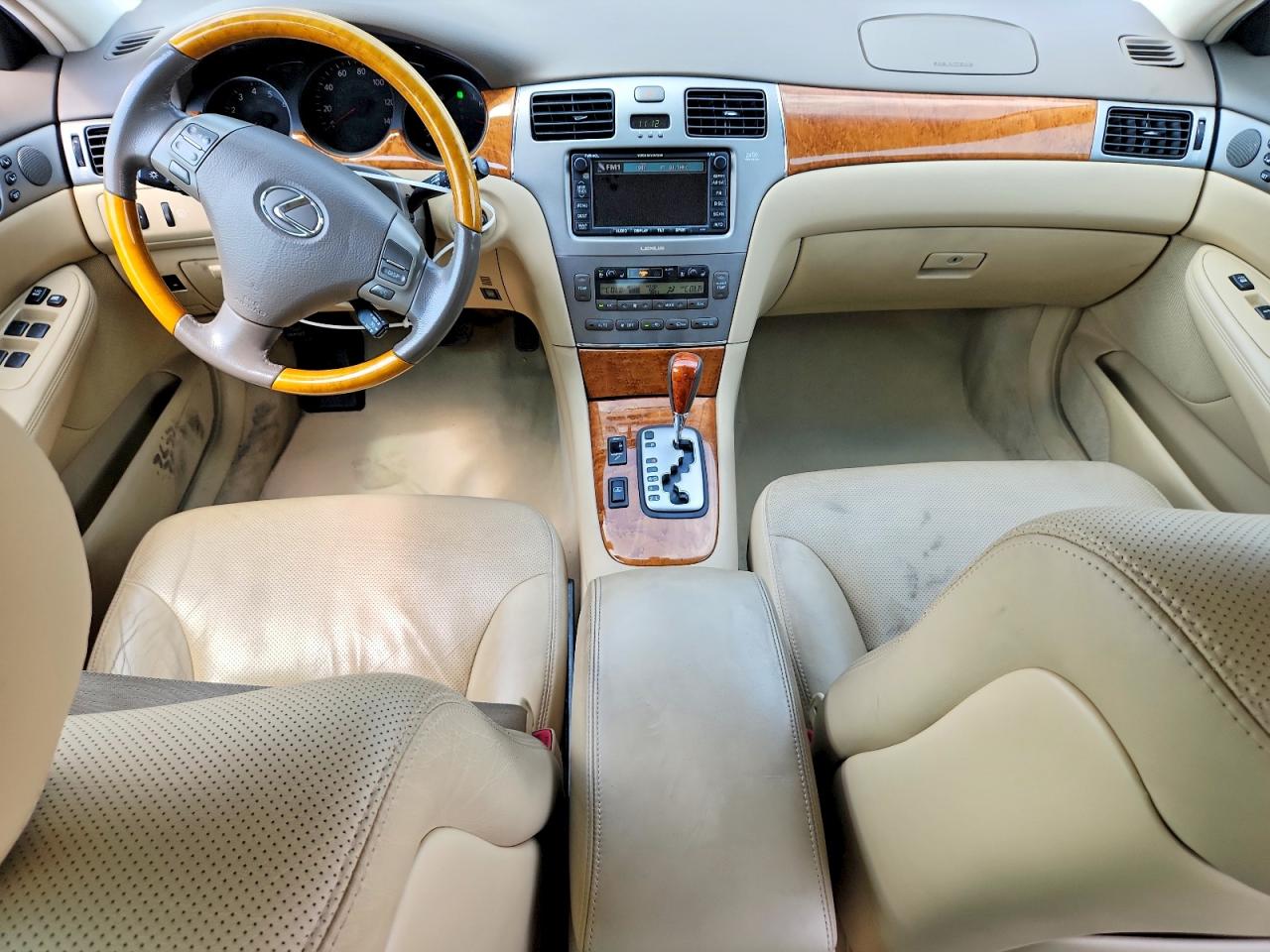 2005 Lexus Es 330 Black vin: JTHBA30G555133401