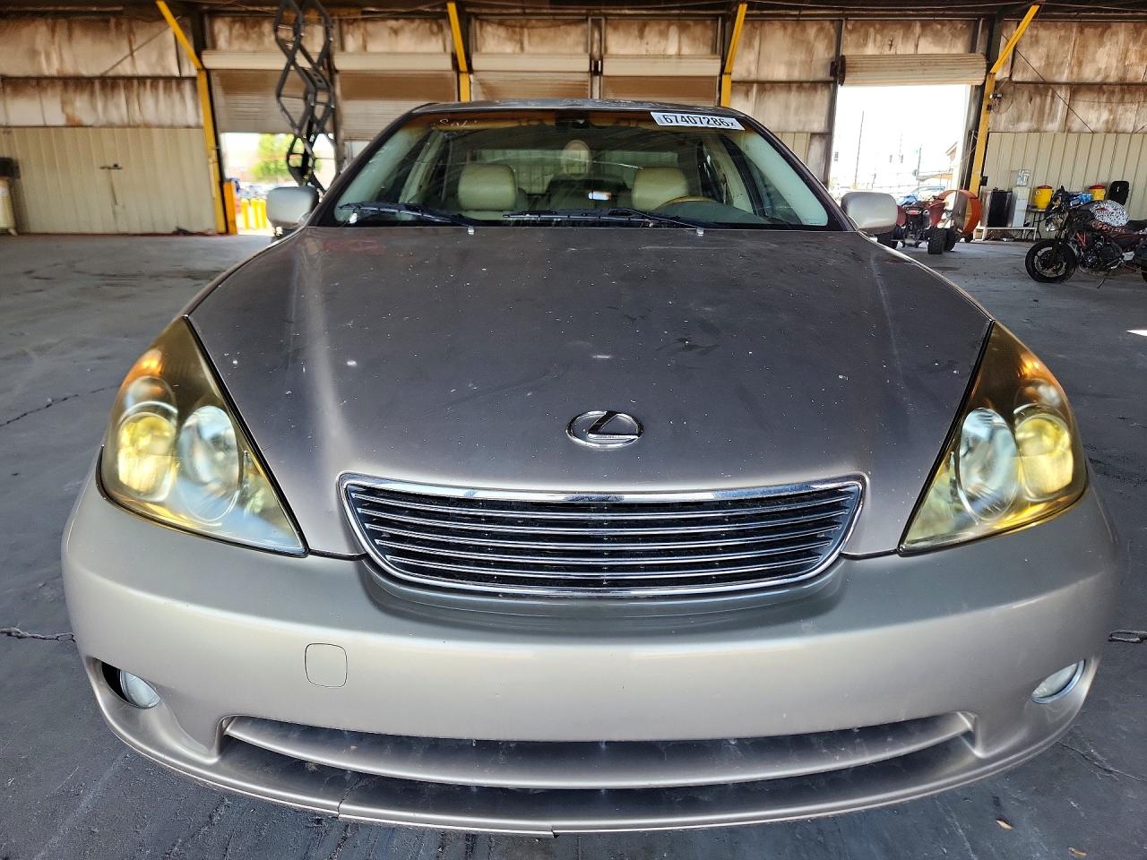 2005 Lexus Es 330 Teal vin: JTHBA30G555134015