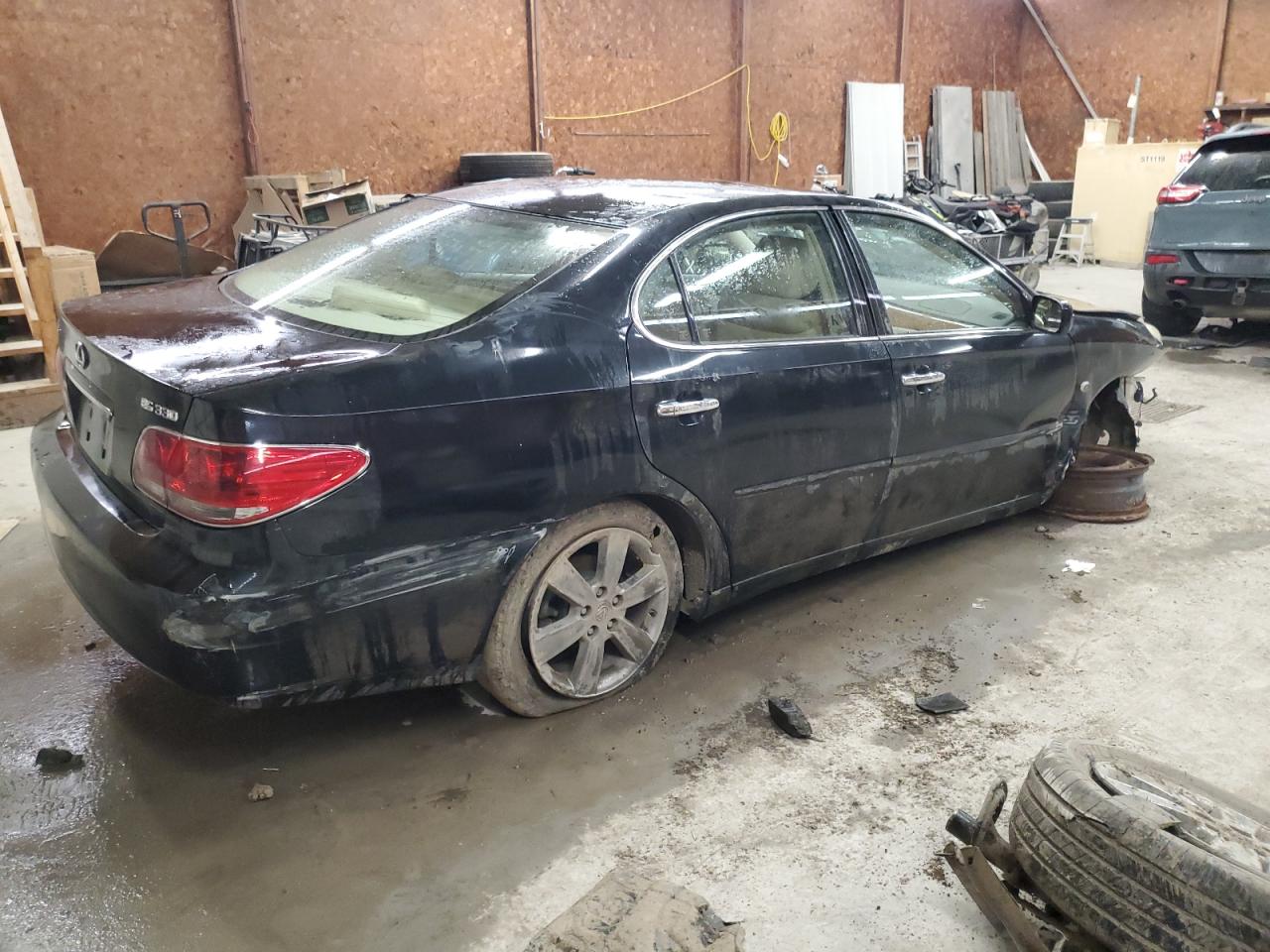 2006 Lexus Es 330 Base Black vin: JTHBA30G565145369