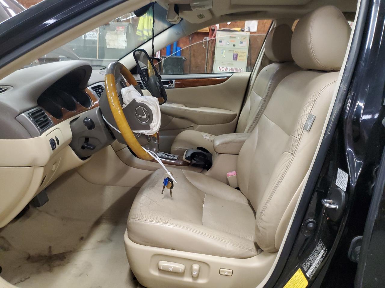 2006 Lexus Es 330 Base Black vin: JTHBA30G565145369