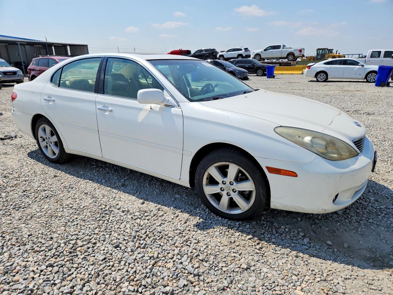 2006 Lexus Es 330 White vin: JTHBA30G565149292