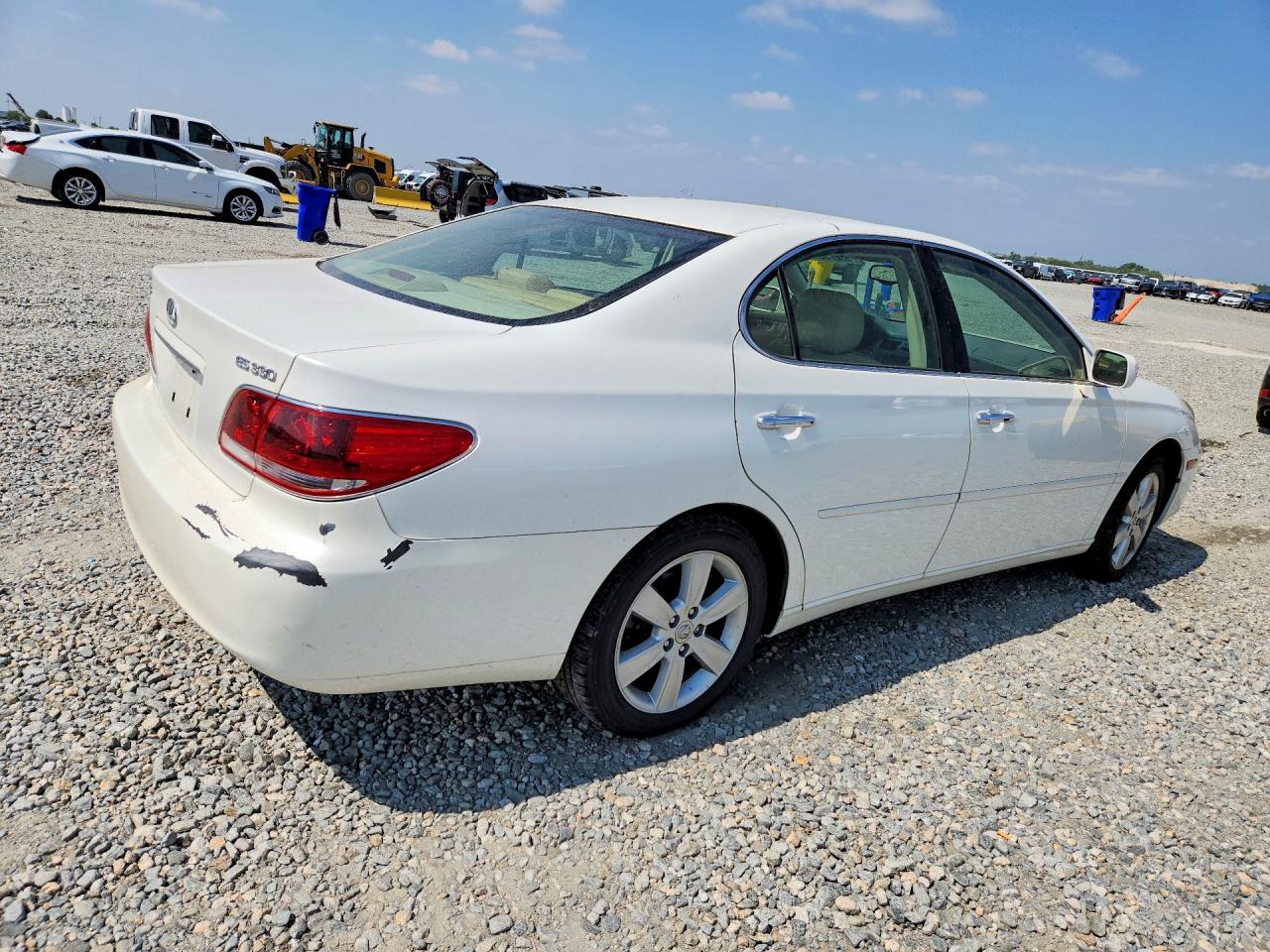 2006 Lexus Es 330 White vin: JTHBA30G565149292