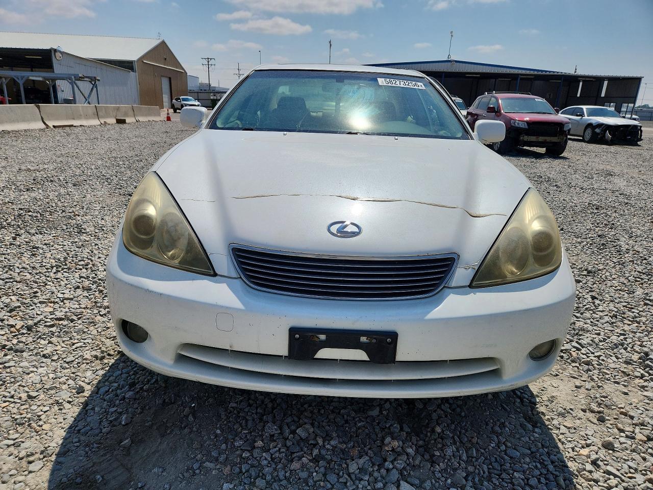 2006 Lexus Es 330 White vin: JTHBA30G565149292