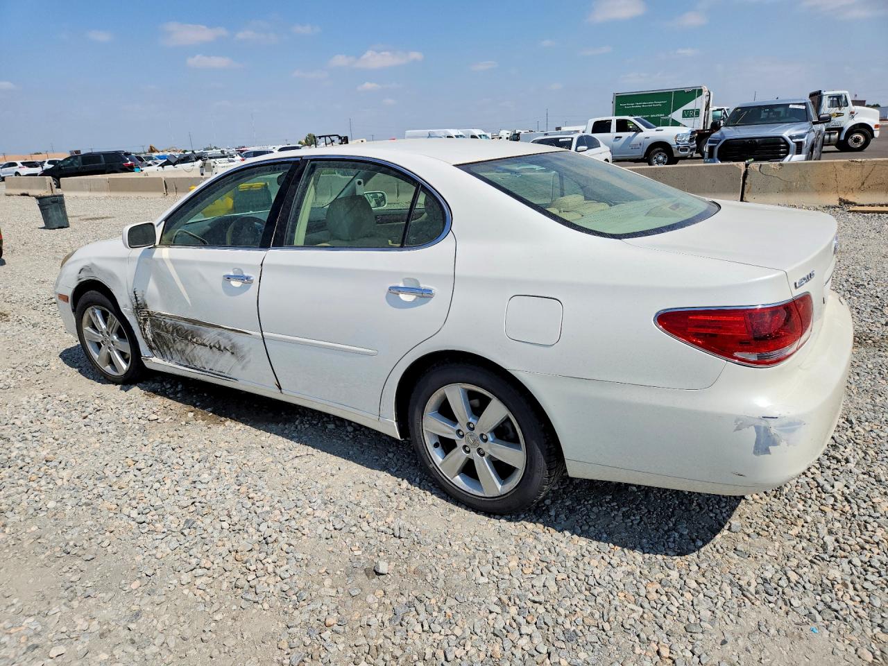 2006 Lexus Es 330 White vin: JTHBA30G565149292