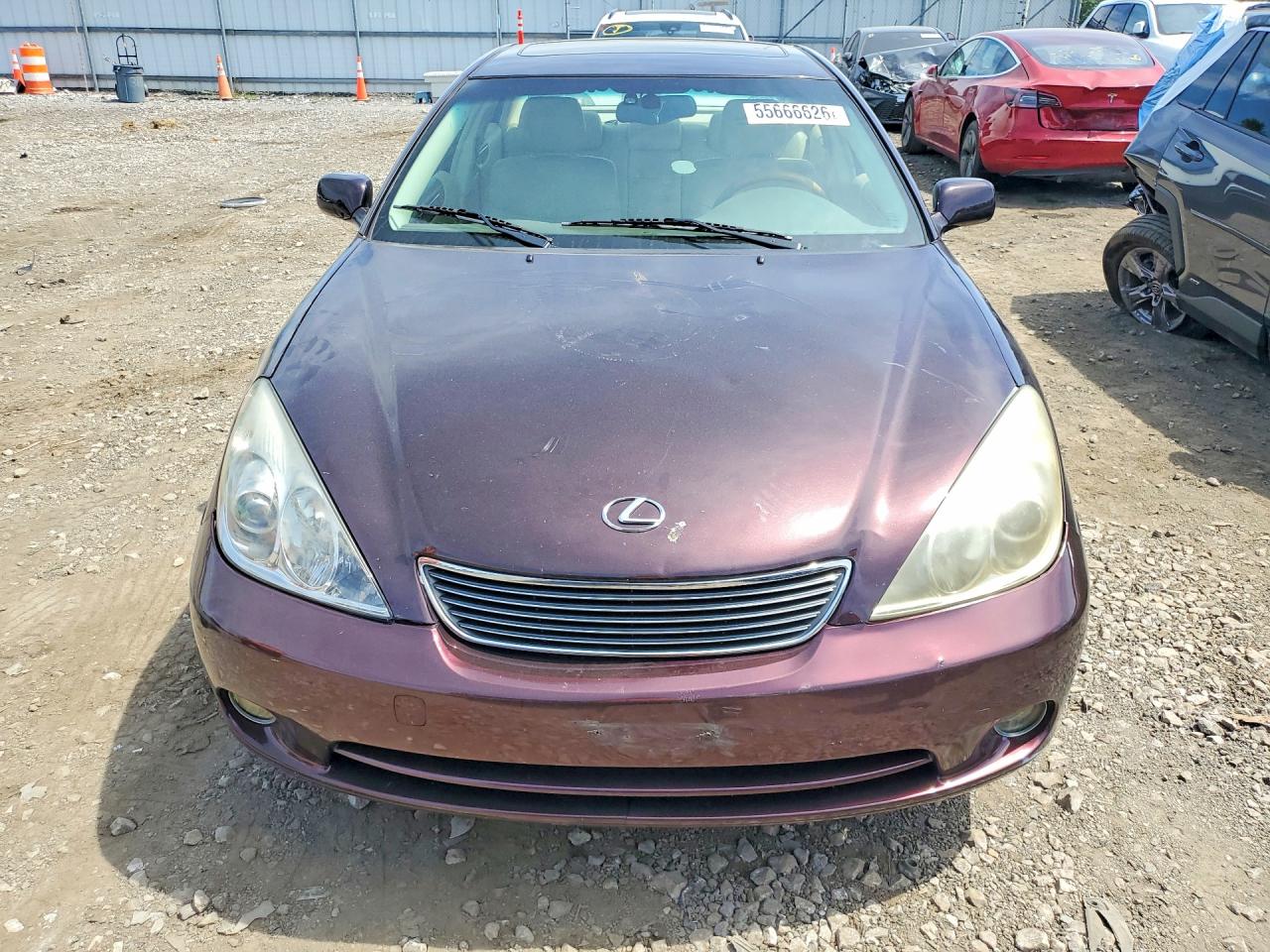 2006 Lexus Es 330 Burgundy vin: JTHBA30G565153696