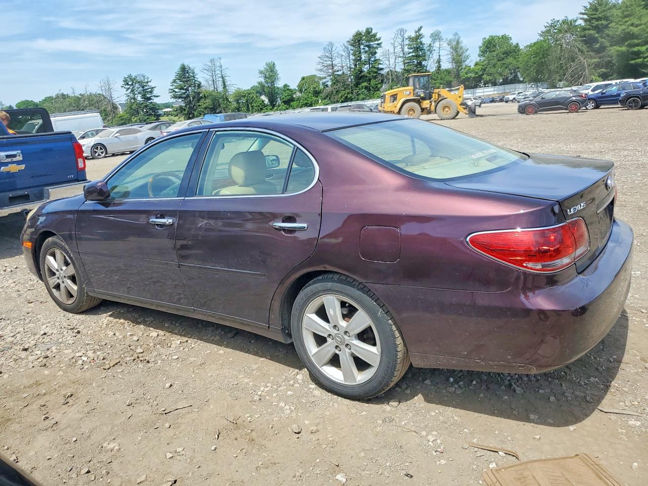 2006 Lexus Es 330 Burgundy vin: JTHBA30G565153696