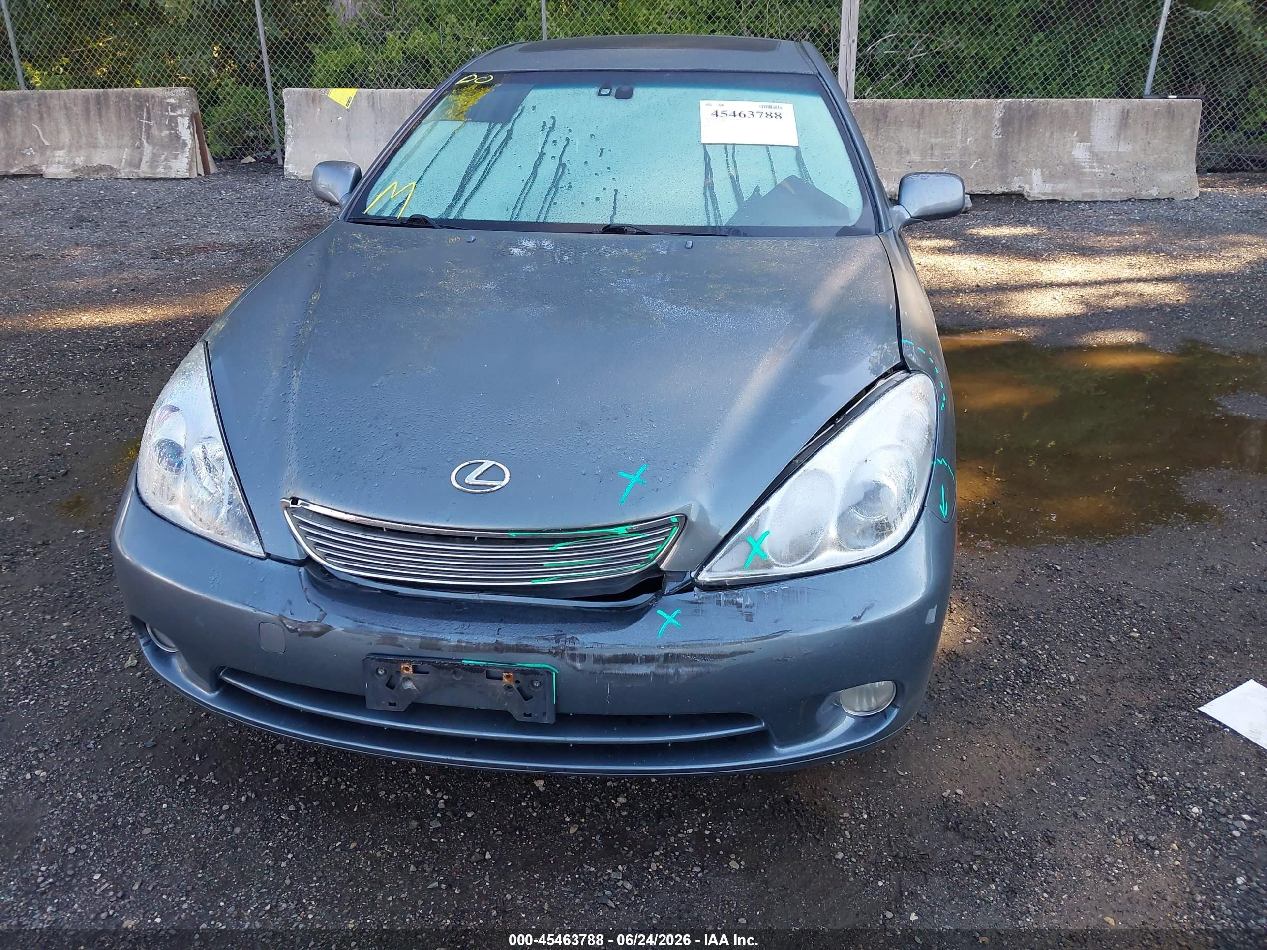 2006 Lexus Es 330   Blue vin: JTHBA30G565157411