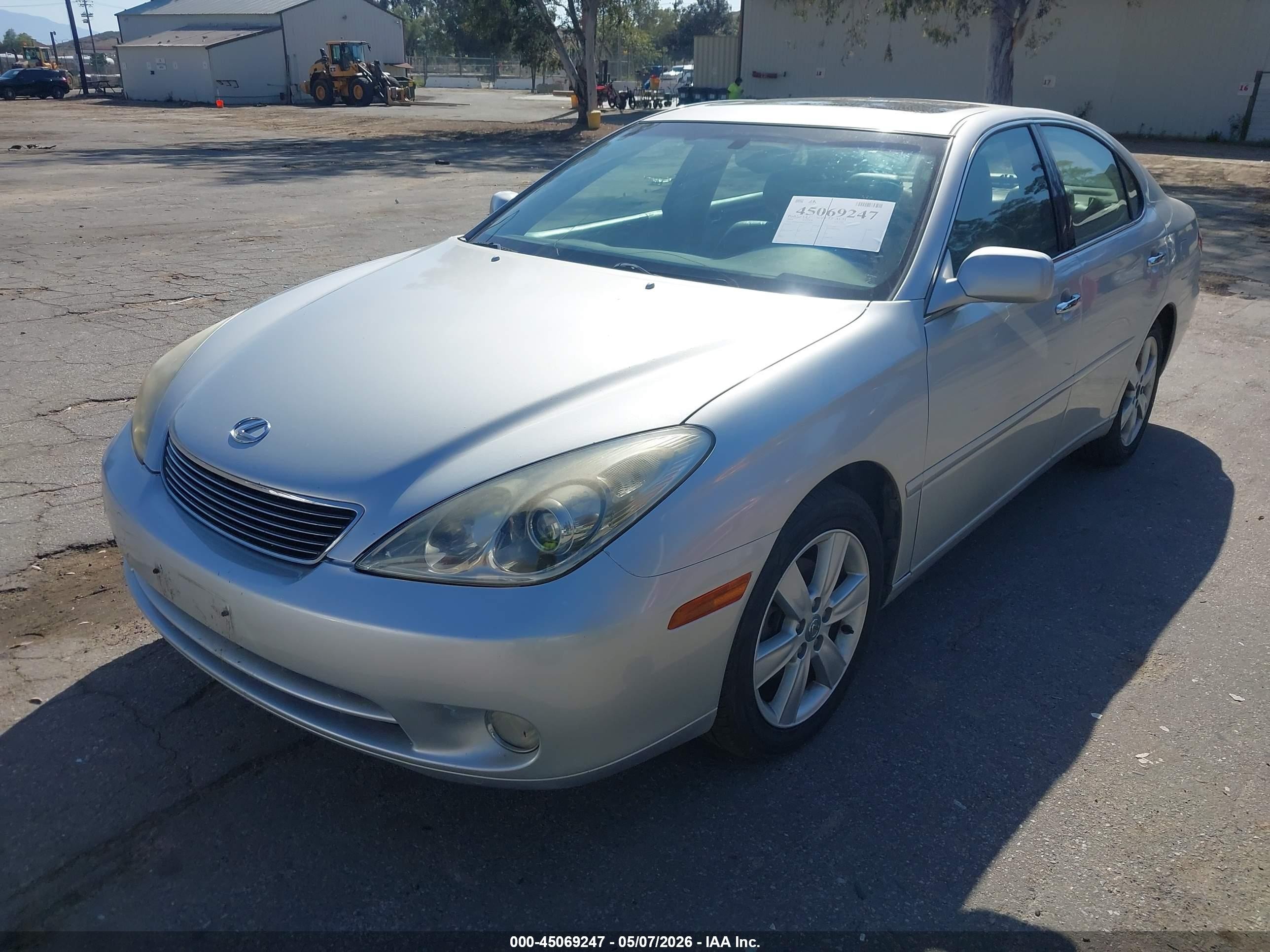 2006 Lexus Es 330   Silver vin: JTHBA30G565157697