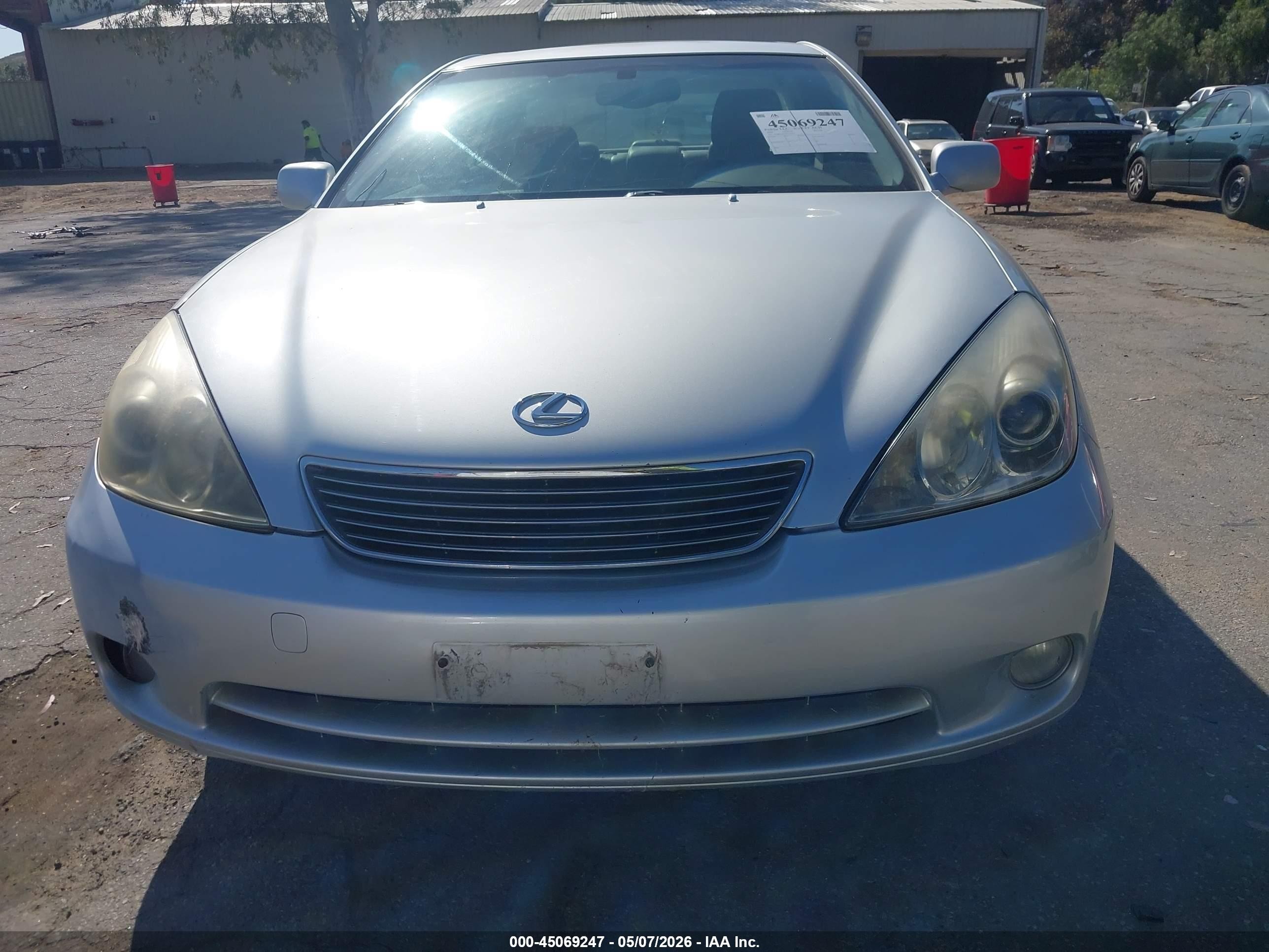 2006 Lexus Es 330   Silver vin: JTHBA30G565157697