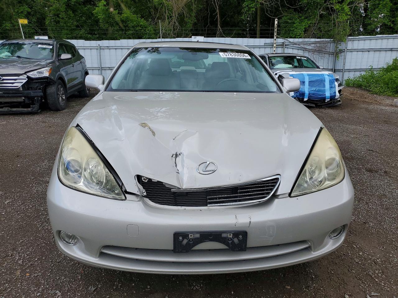 2006 Lexus Es 330 Бежевый vin: JTHBA30G565161149