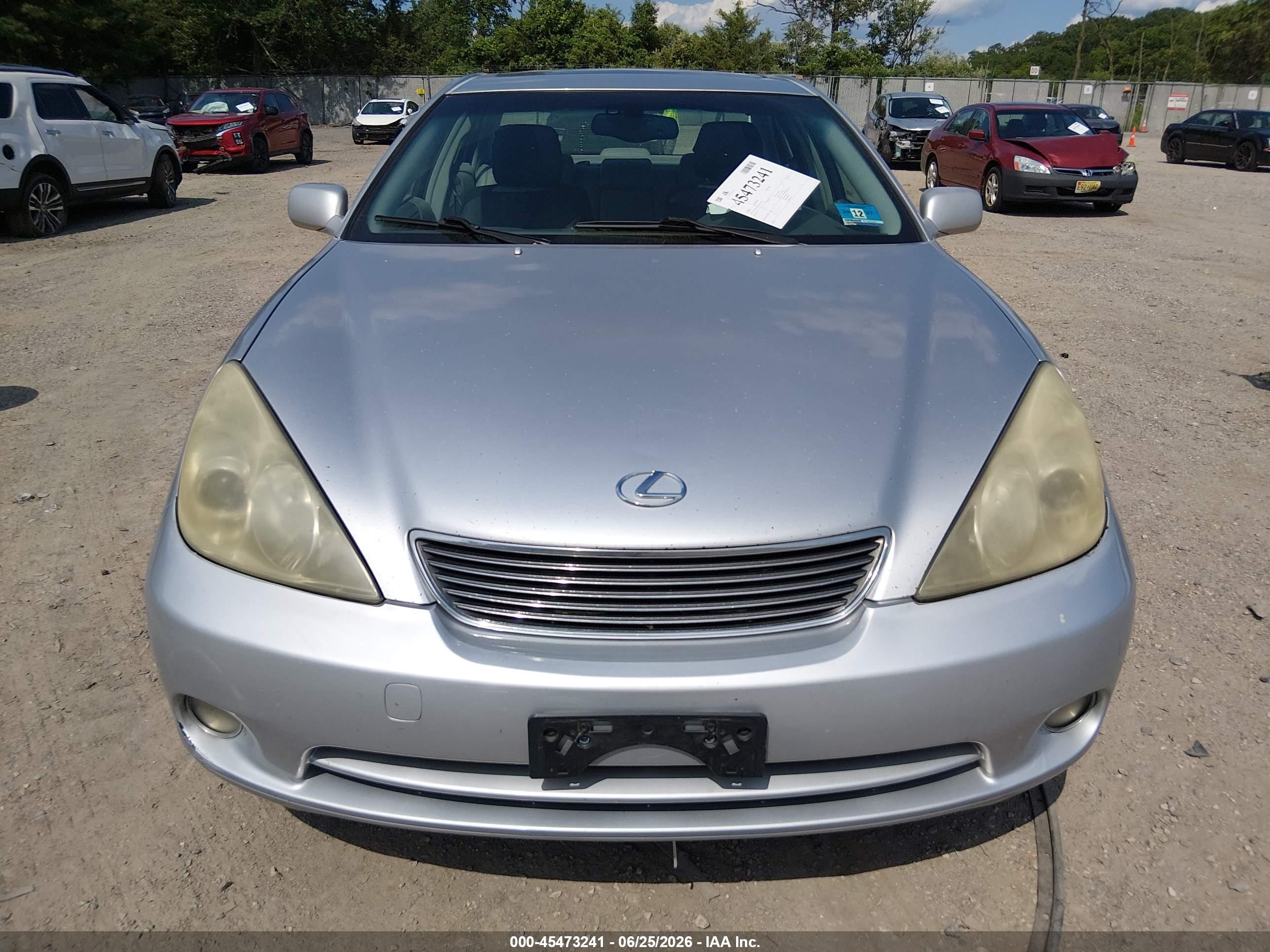 2006 Lexus Es 330   Silver vin: JTHBA30G565161913