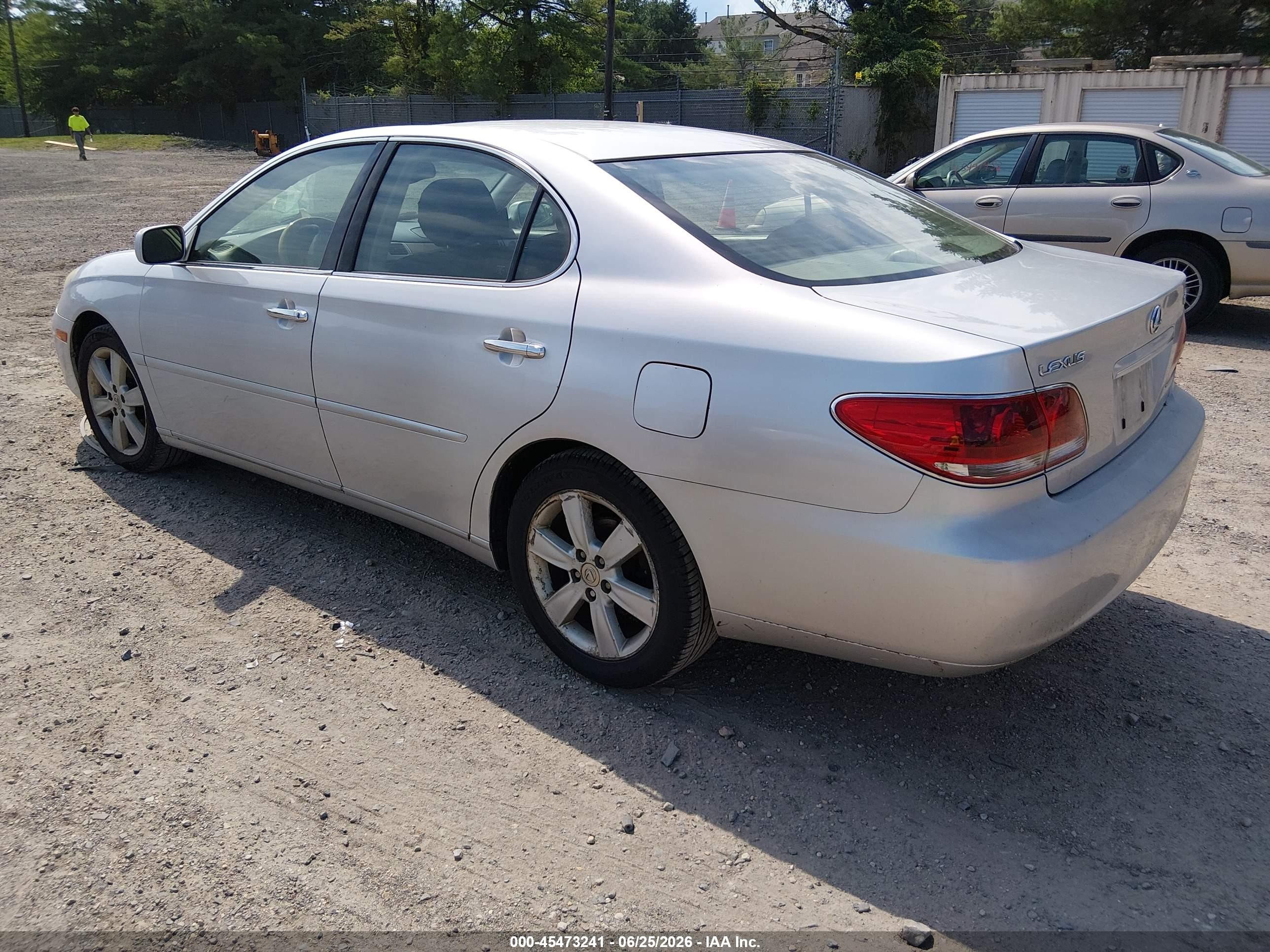 2006 Lexus Es 330   Silver vin: JTHBA30G565161913