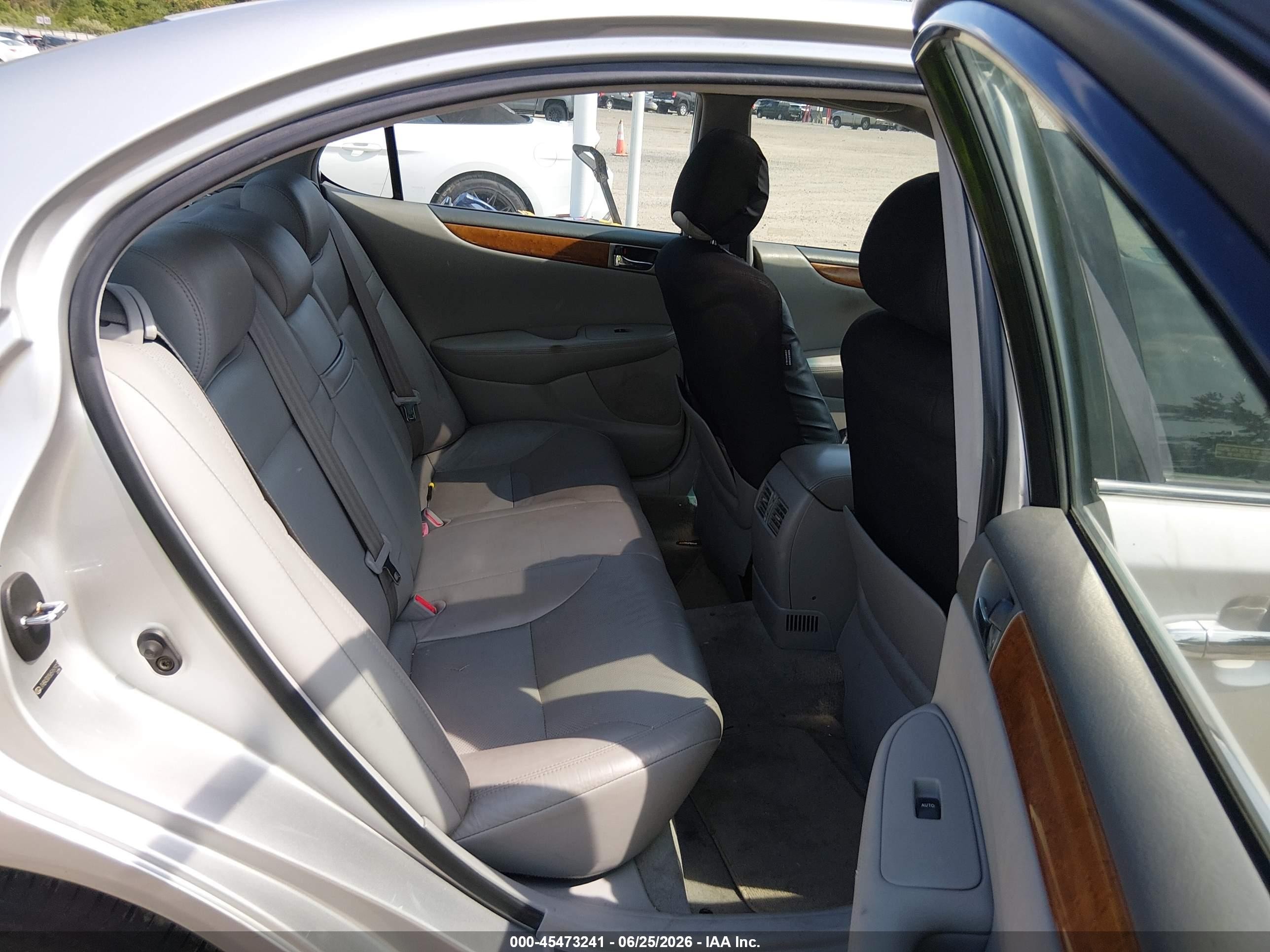 2006 Lexus Es 330   Silver vin: JTHBA30G565161913