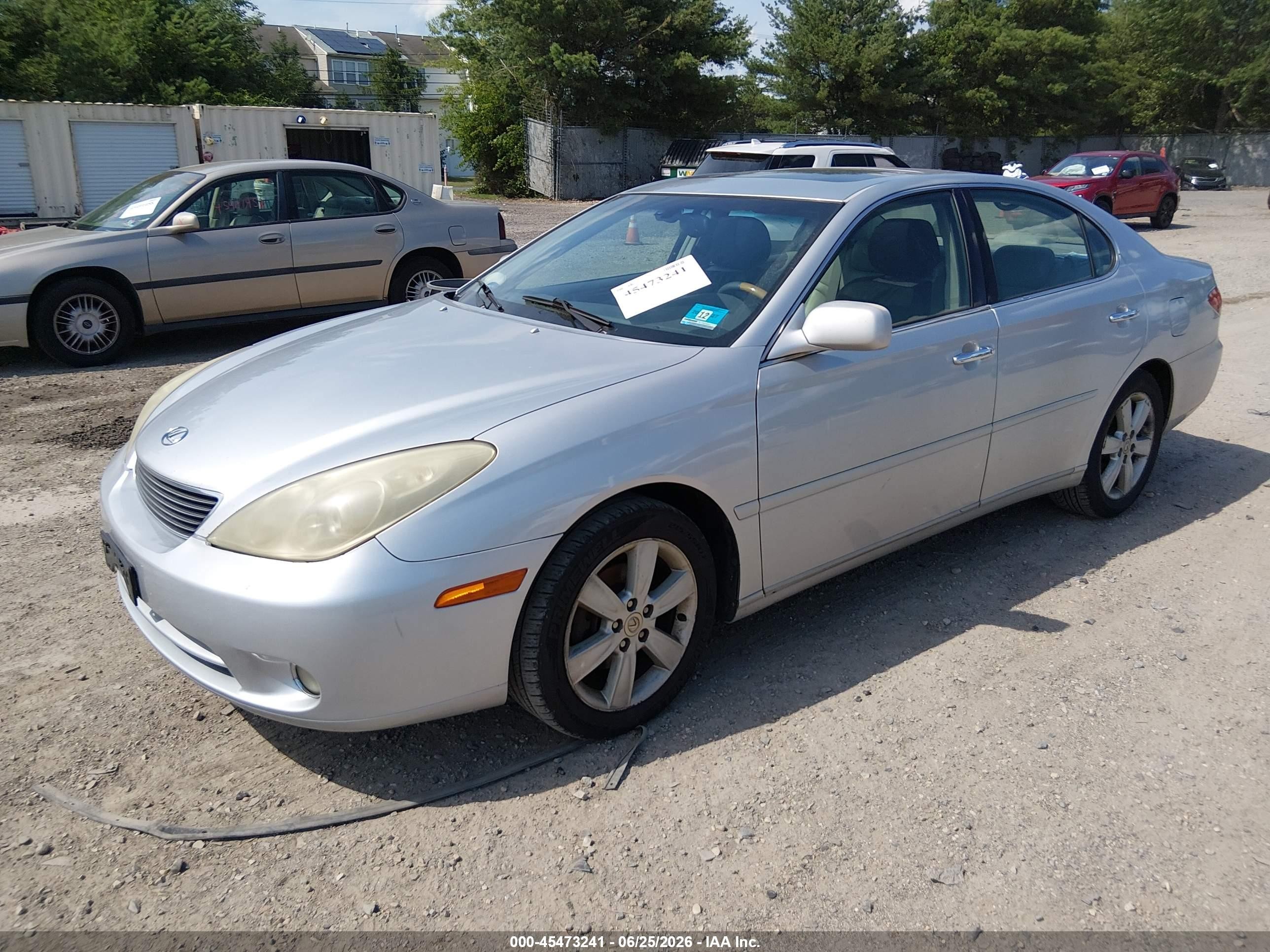 2006 Lexus Es 330   Silver vin: JTHBA30G565161913