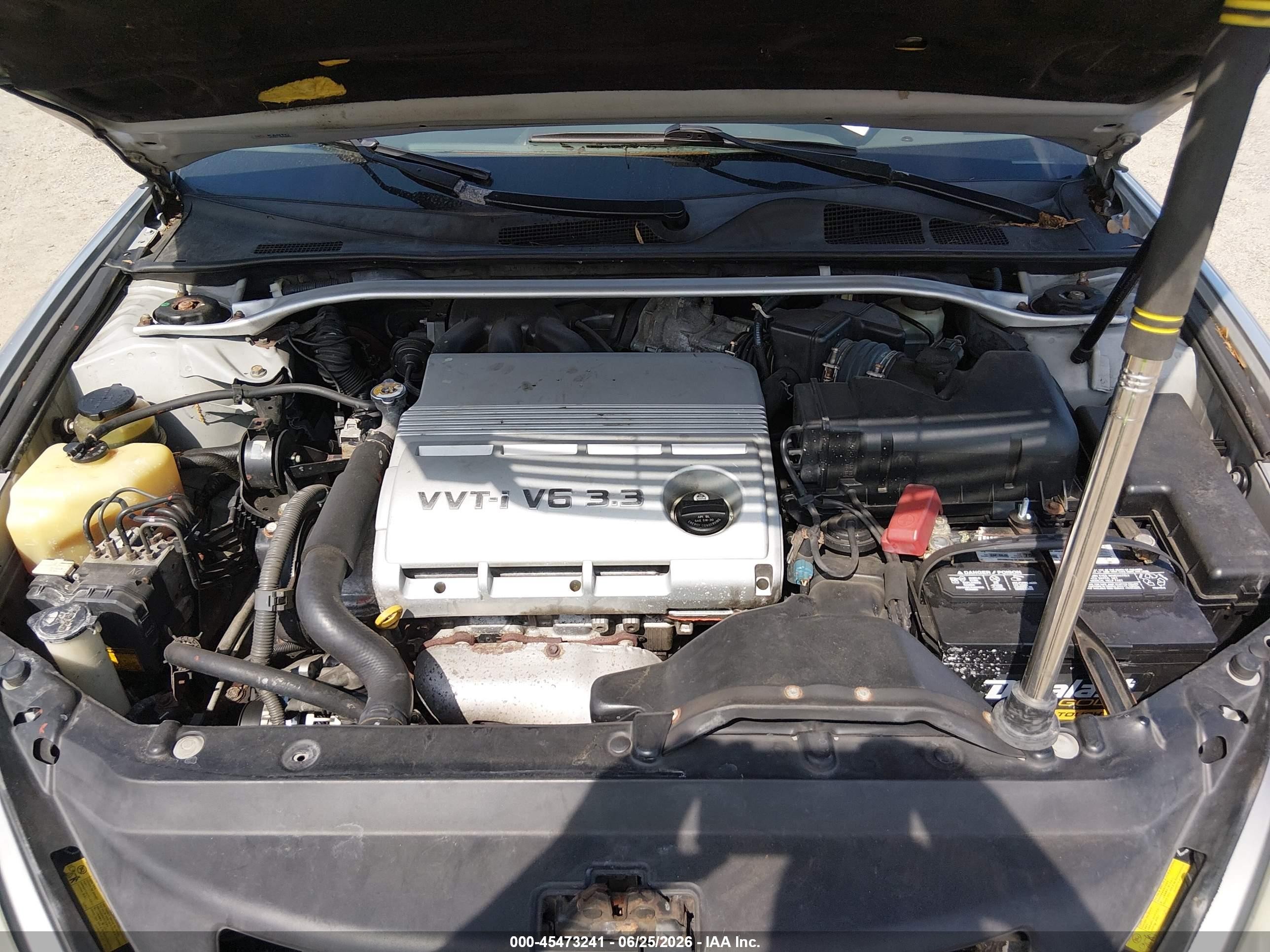 2006 Lexus Es 330   Silver vin: JTHBA30G565161913