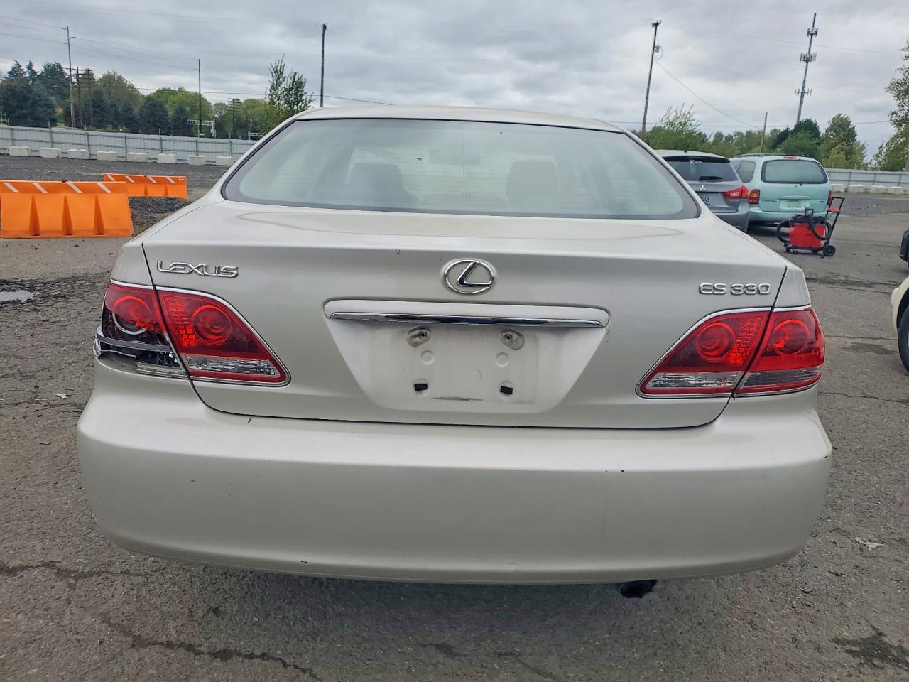 2006 Lexus Es 330 Base Silver vin: JTHBA30G565163306