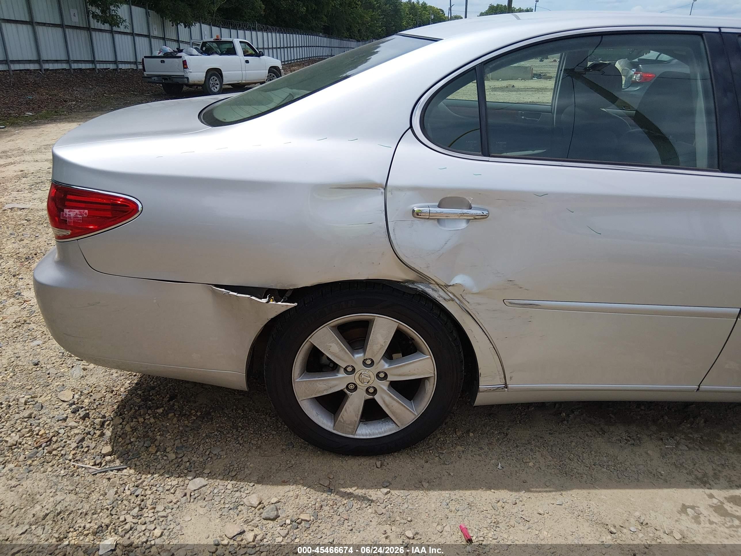 2006 Lexus Es 330   Silver vin: JTHBA30G565164956